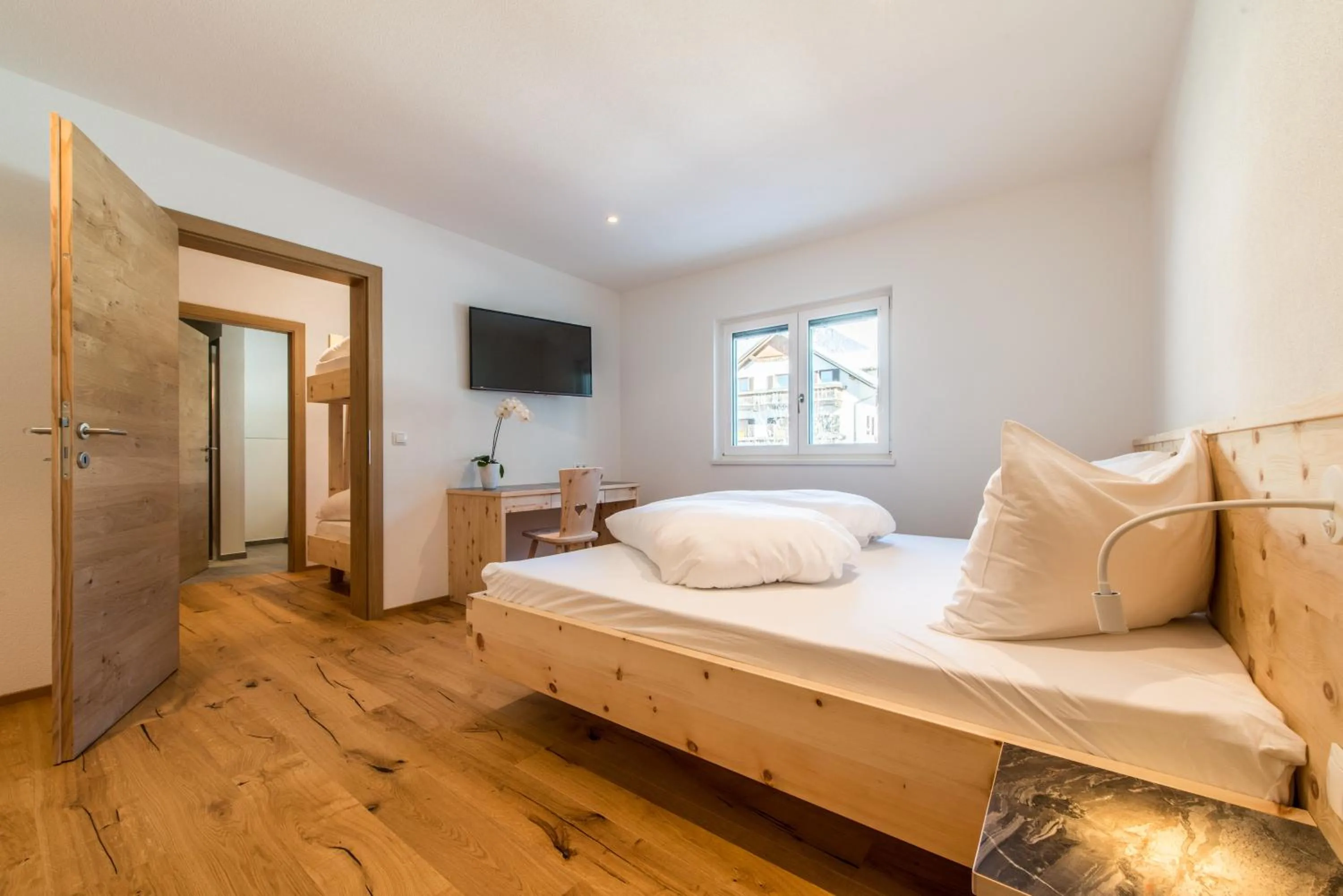 Bed in Hotel Antholzerhof