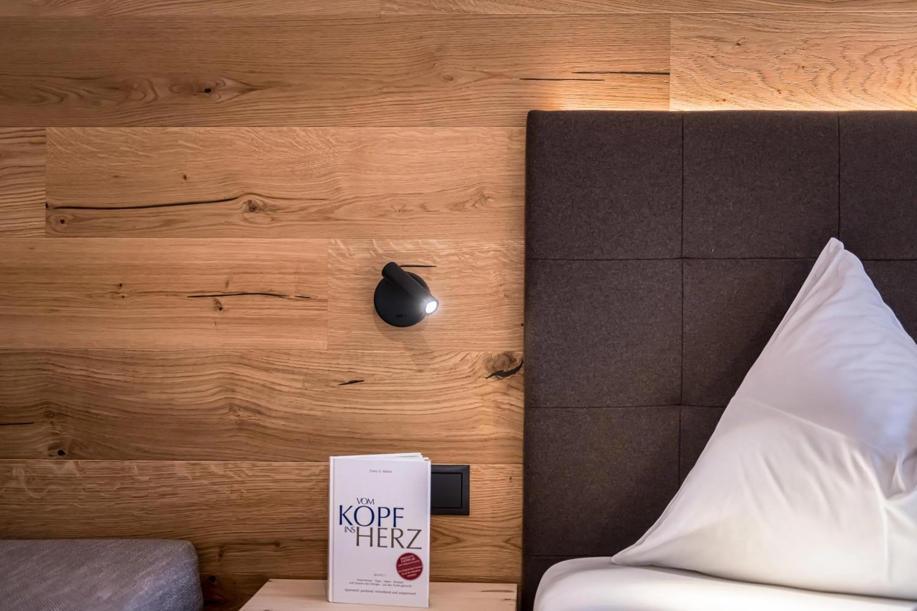 Bed in Hotel Antholzerhof