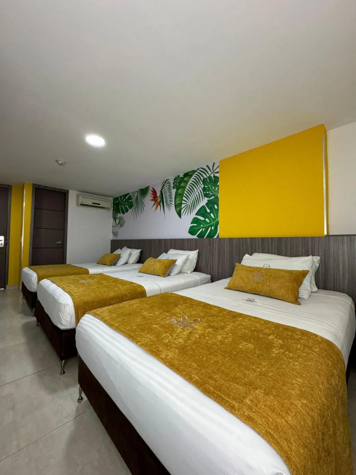 Bed in Hotel La Serrania Bucaramanga