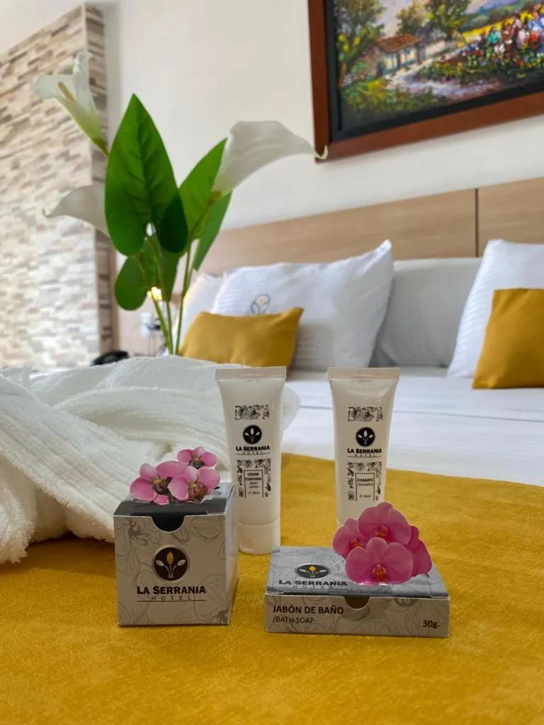 Bed in Hotel La Serrania Bucaramanga