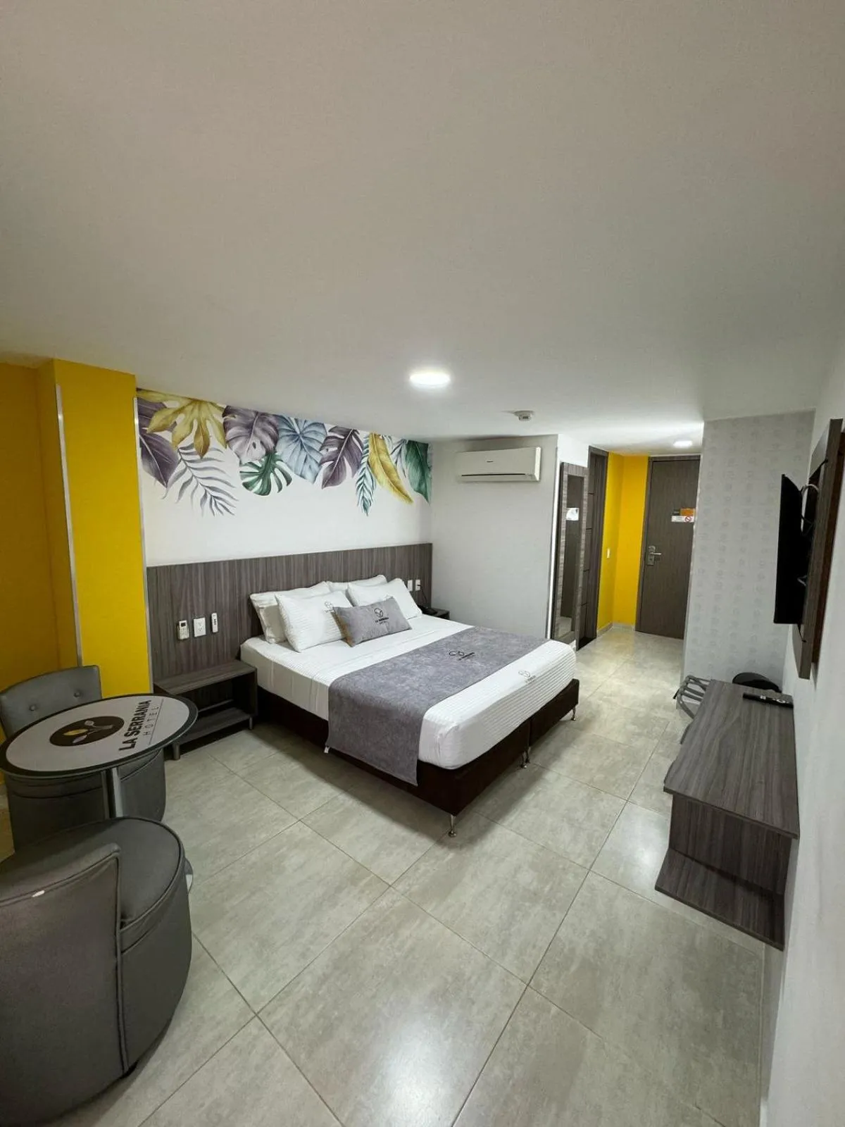 Bed in Hotel La Serrania Bucaramanga