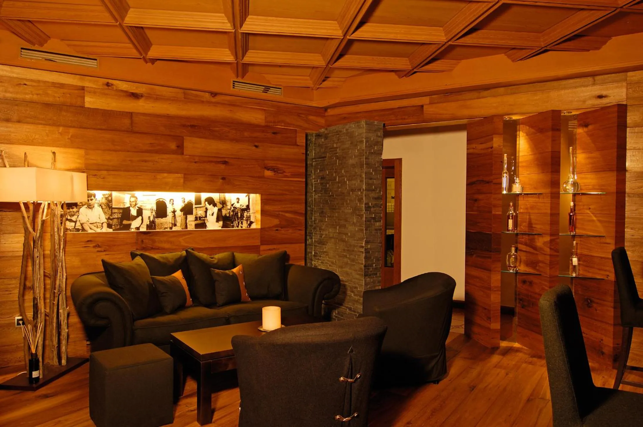 Seating area in Hotel Zum Mohren