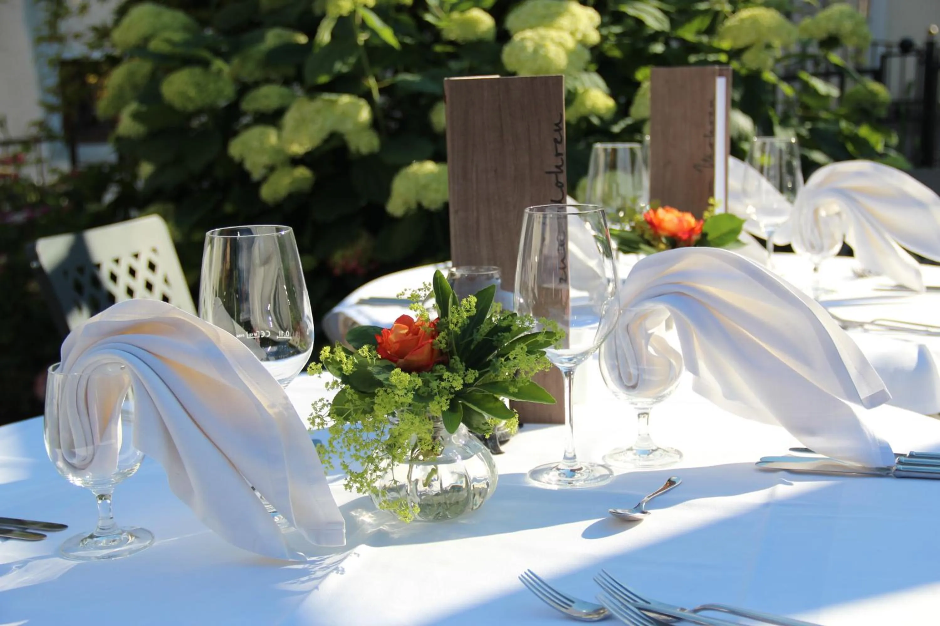 Garden in Hotel Zum Mohren