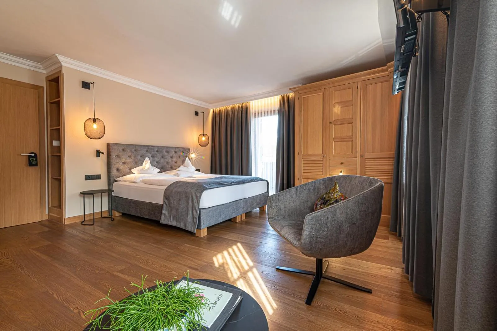 Bed in Hotel Zum Mohren