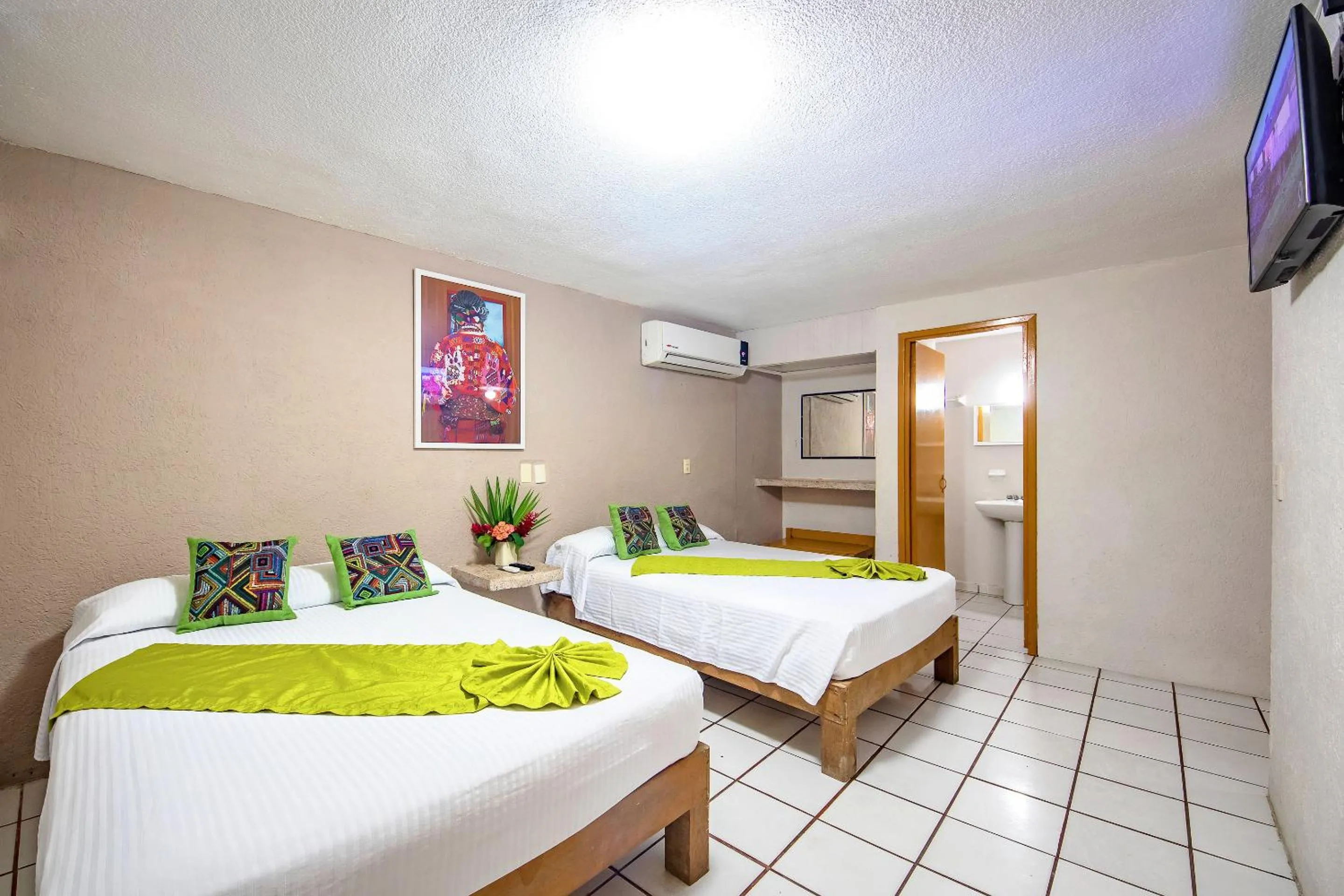 Bed in Hotel Hacienda Vallarta - Playa Las Glorias