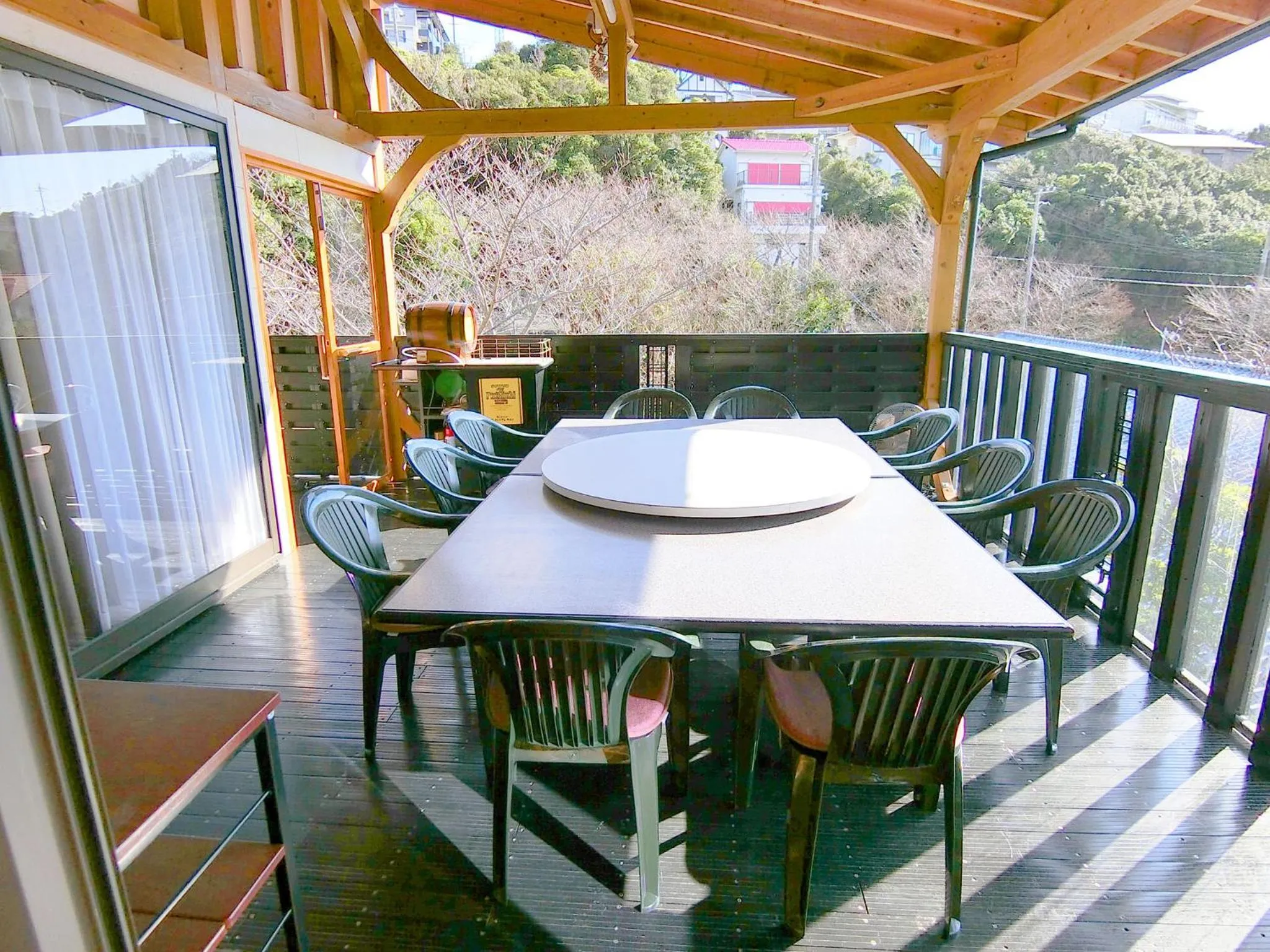 Balcony/Terrace in Shirahama Meiji Villa