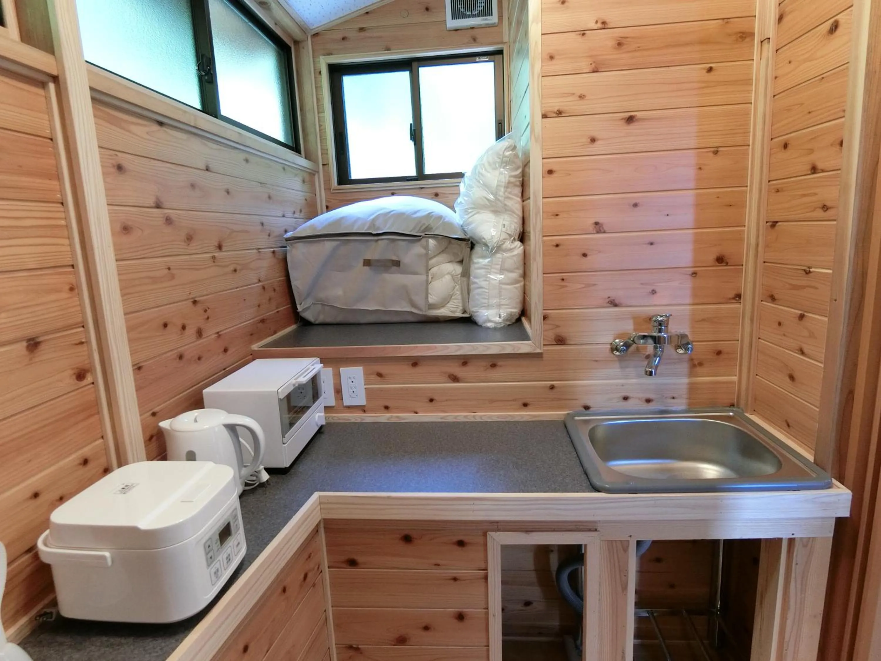 Kitchen or kitchenette in Shirahama Meiji Villa