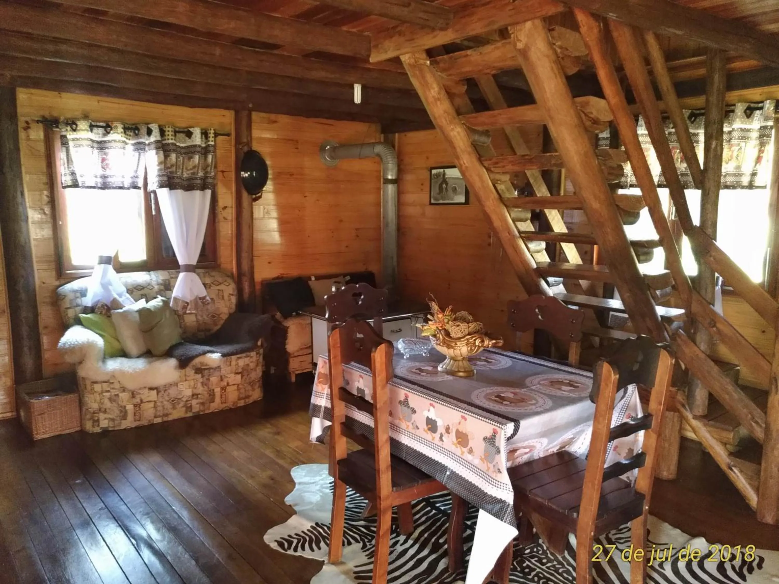 Dining area in Pousada Recanto dos Pôneis Rio Rufino Urubici