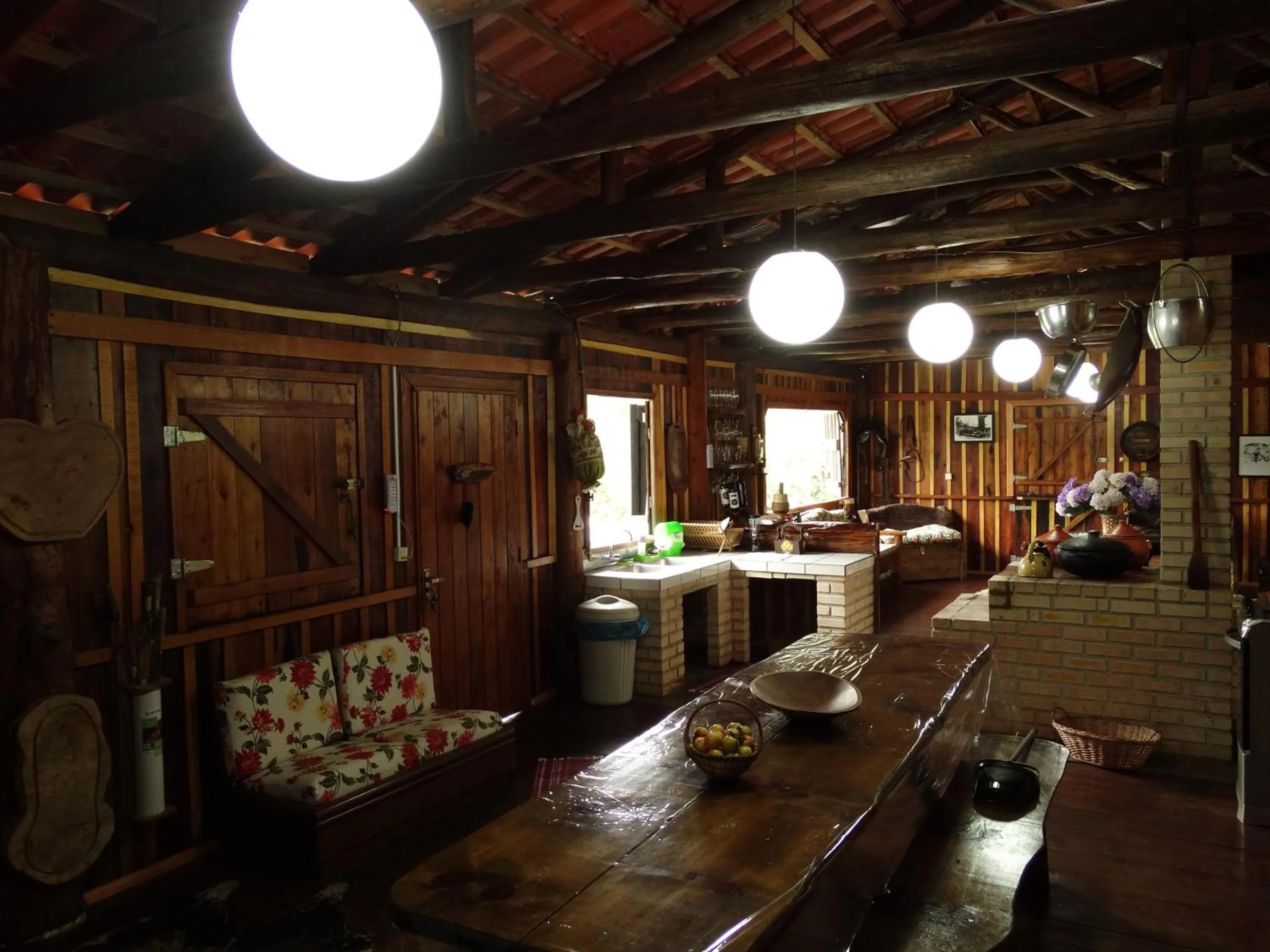 kitchen in Pousada Recanto dos Pôneis Rio Rufino Urubici