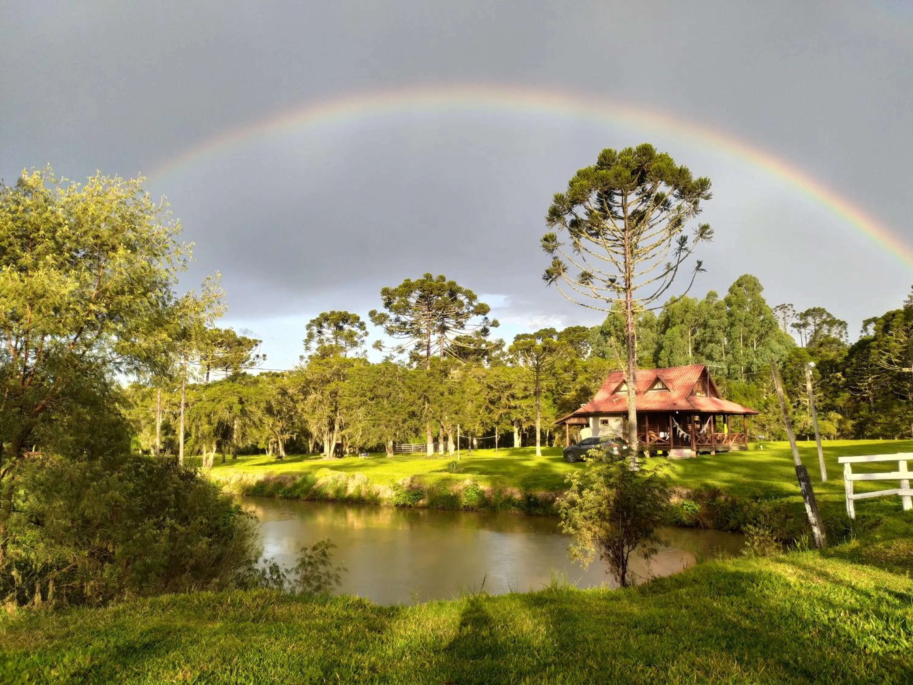 Natural landscape in Pousada Recanto dos Pôneis Rio Rufino Urubici