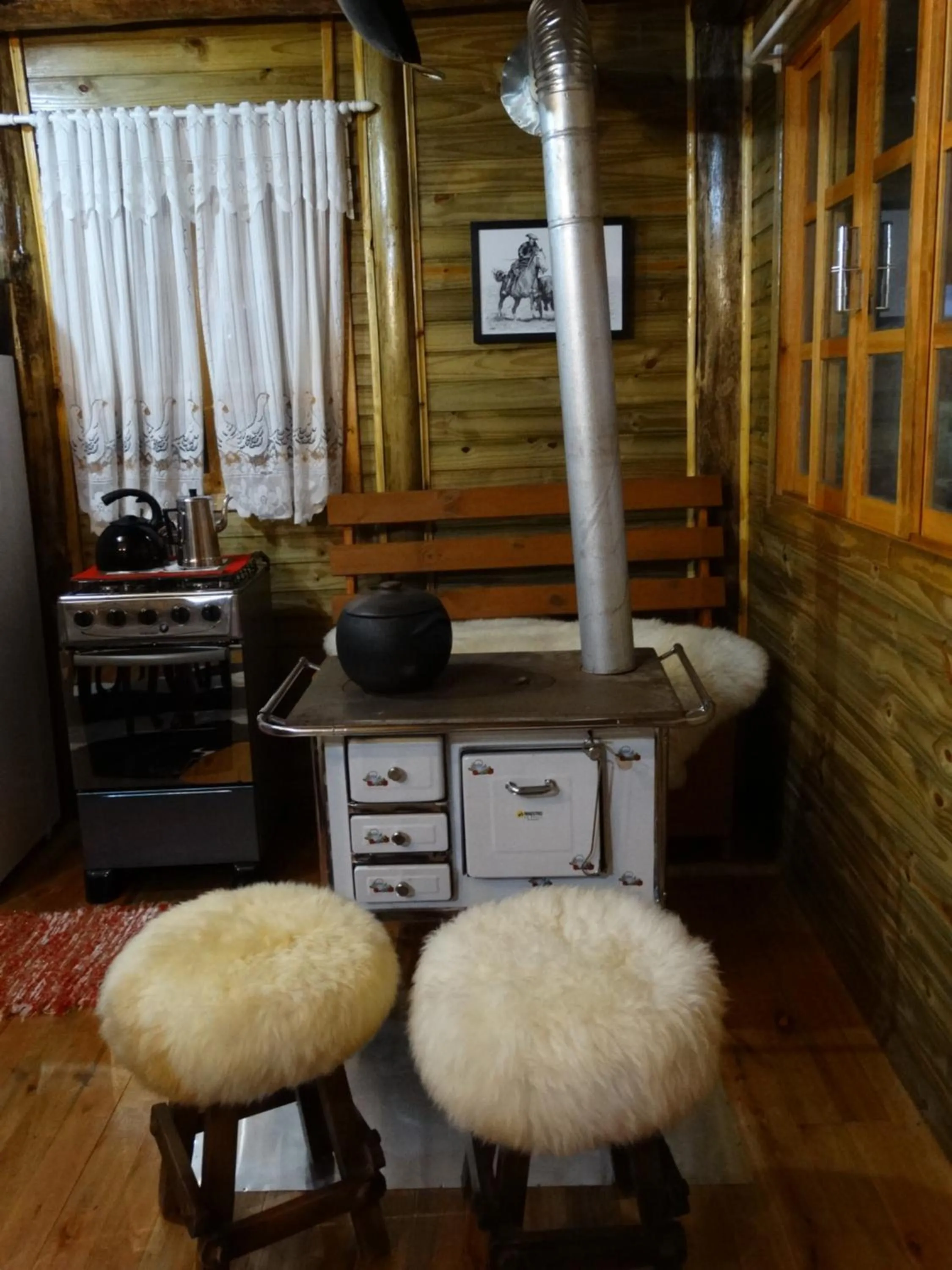 Kitchen or kitchenette in Pousada Recanto dos Pôneis Rio Rufino Urubici