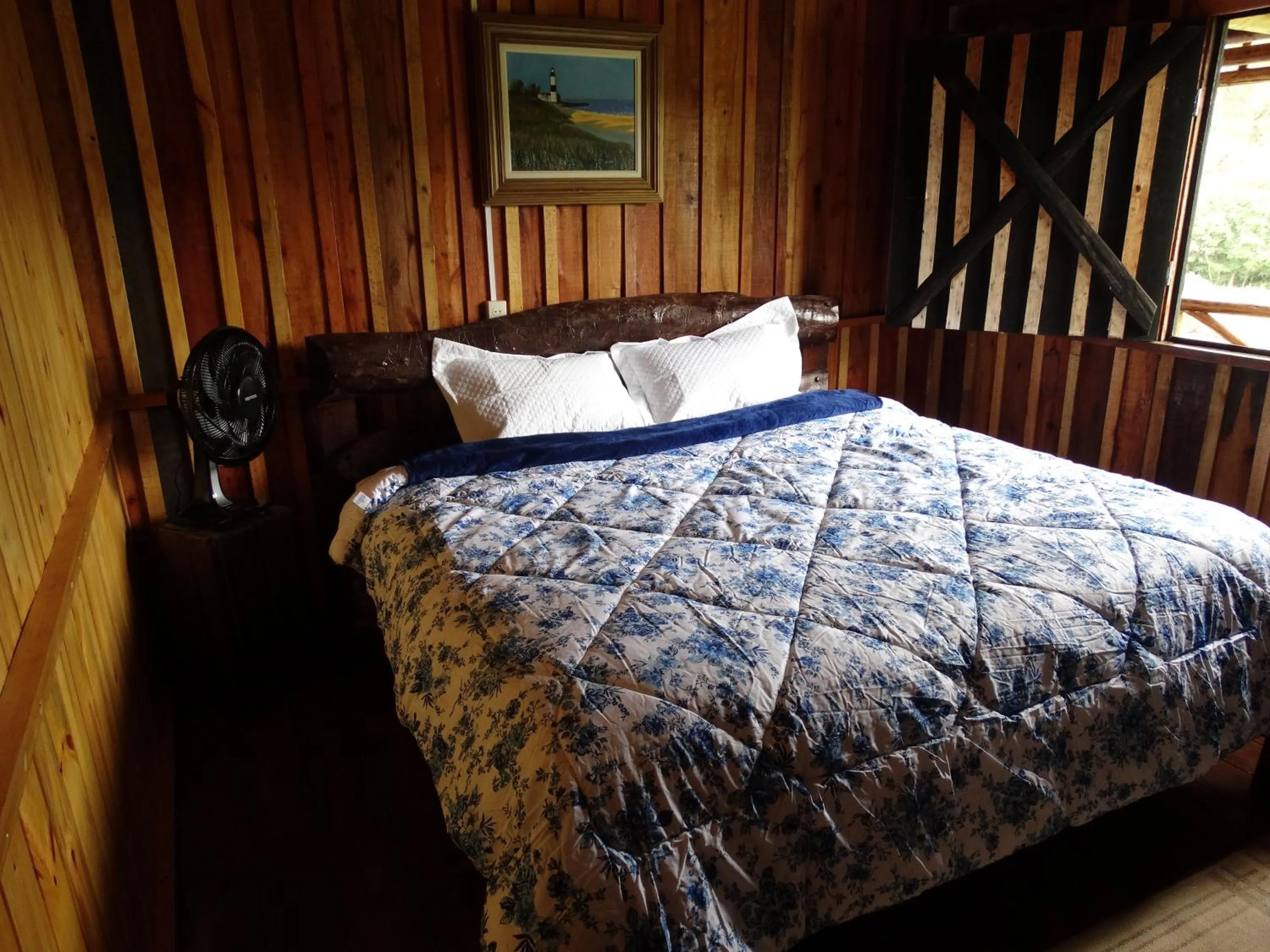 Bed in Pousada Recanto dos Pôneis Rio Rufino Urubici