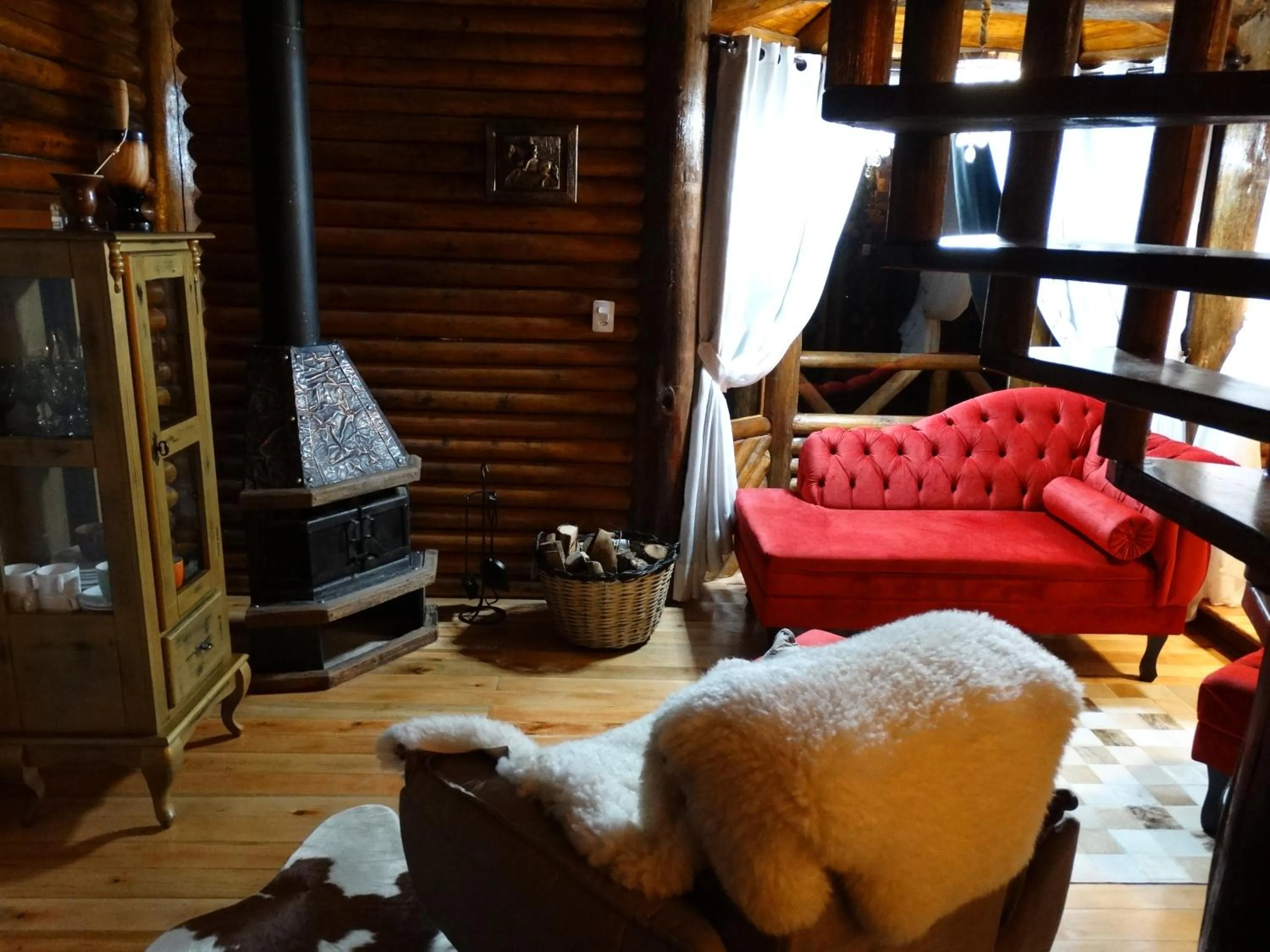 Living room in Pousada Recanto dos Pôneis Rio Rufino Urubici