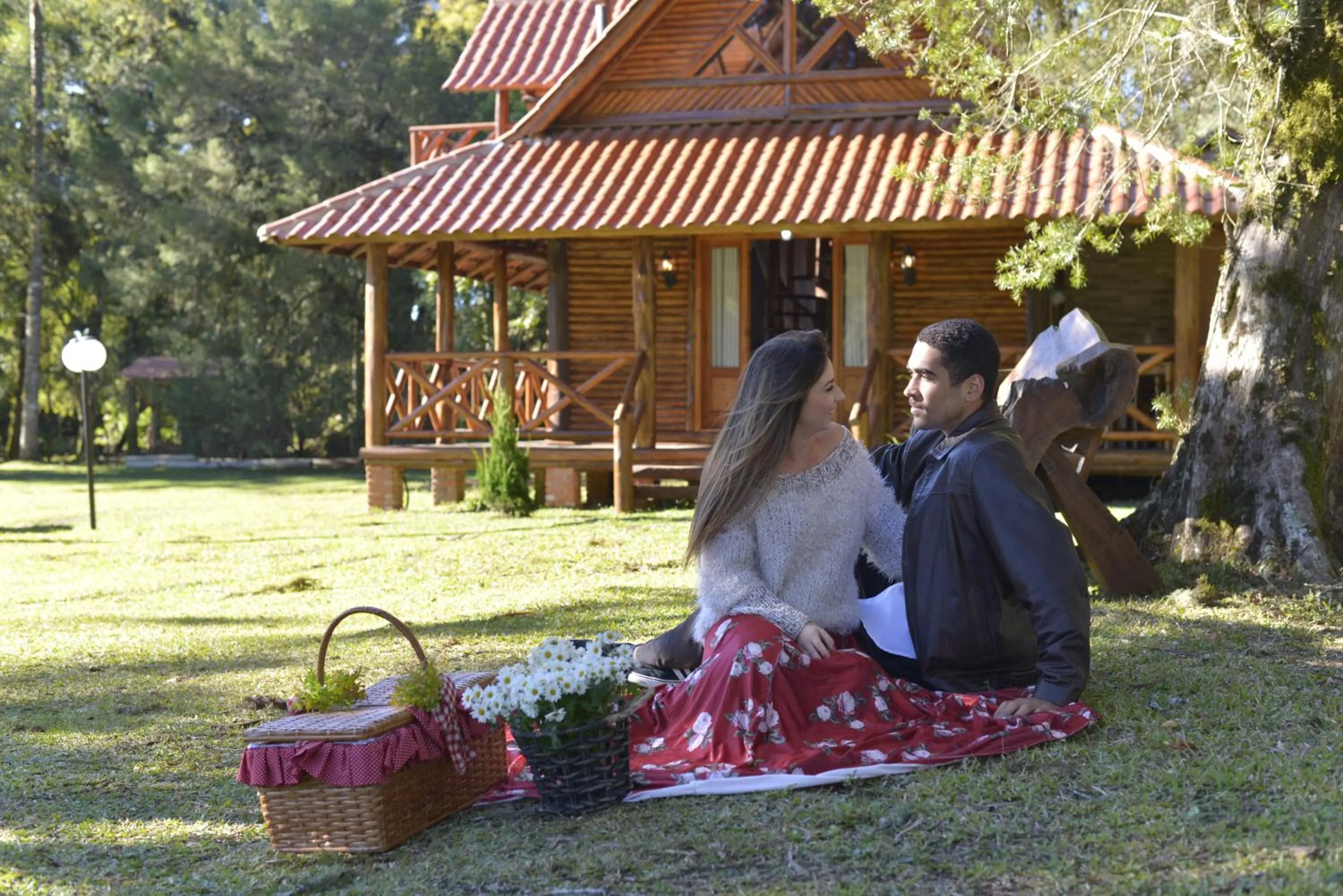 Garden in Pousada Recanto dos Pôneis Rio Rufino Urubici