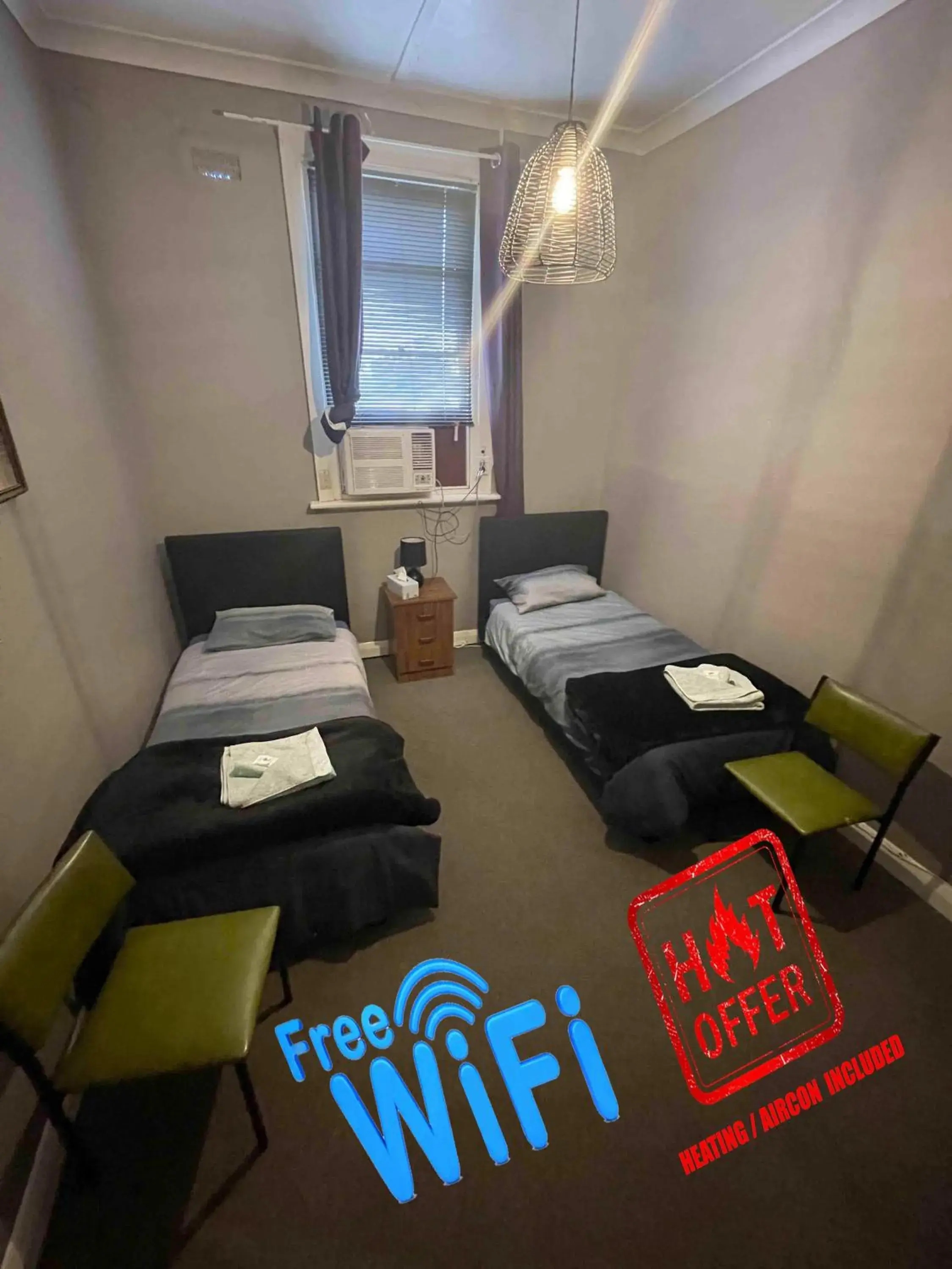 Deluxe Twin Room in Kaneira Hotel Deluxe Twin Room in Kaneira Hotel