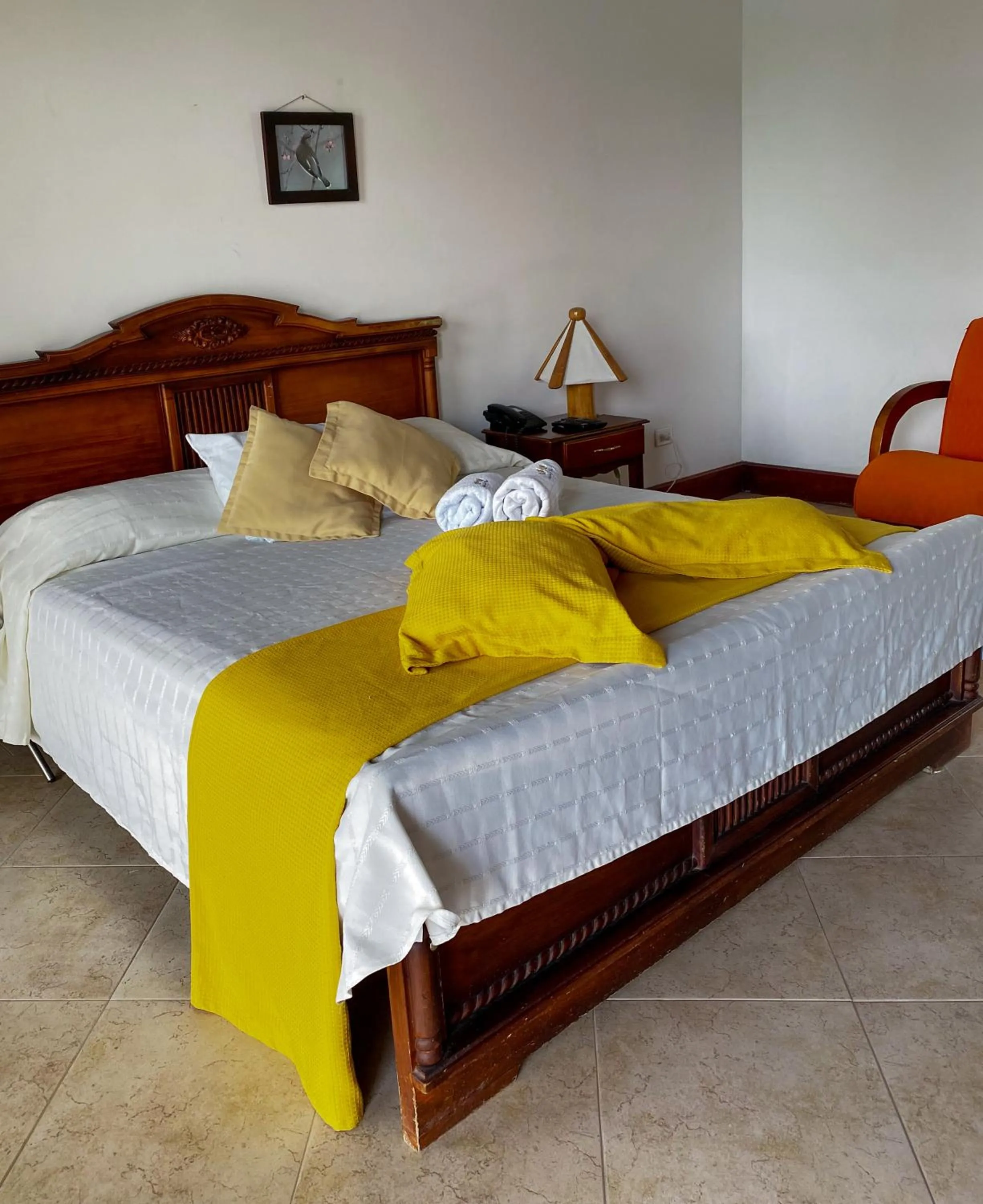 Bedroom, Bed in Hotel Mirador Las Palmas
