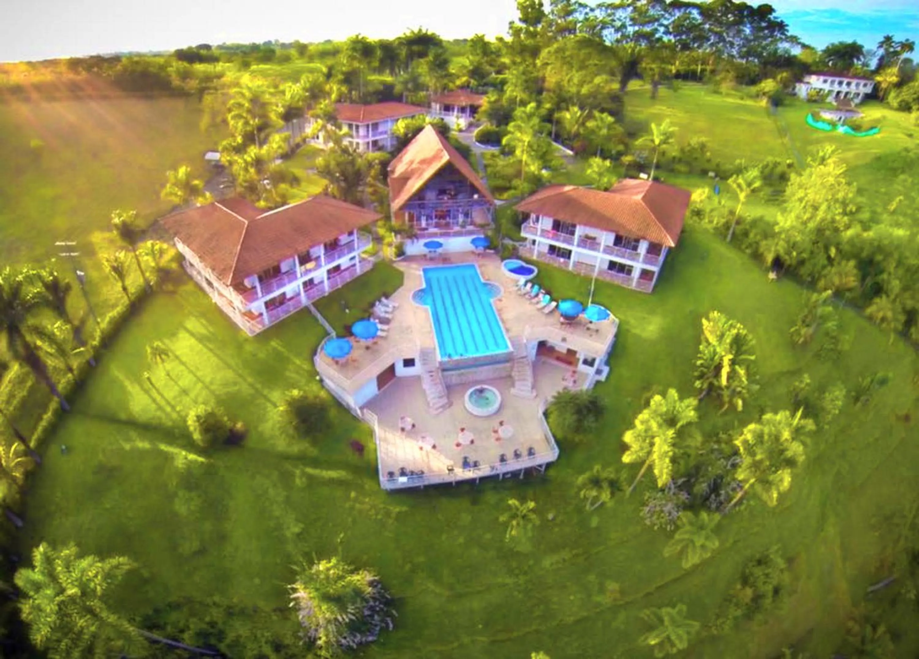 Bird's eye view in Hotel Mirador Las Palmas
