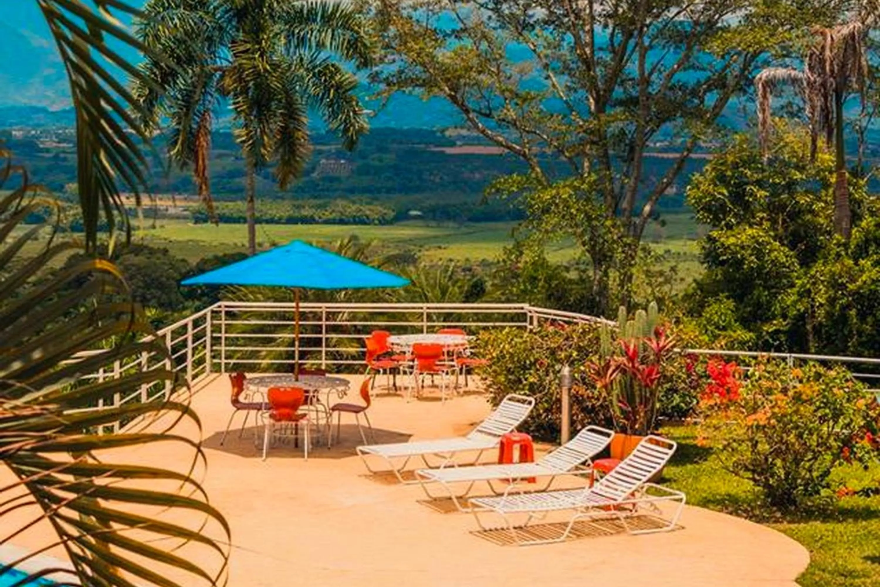 Garden view in Hotel Mirador Las Palmas