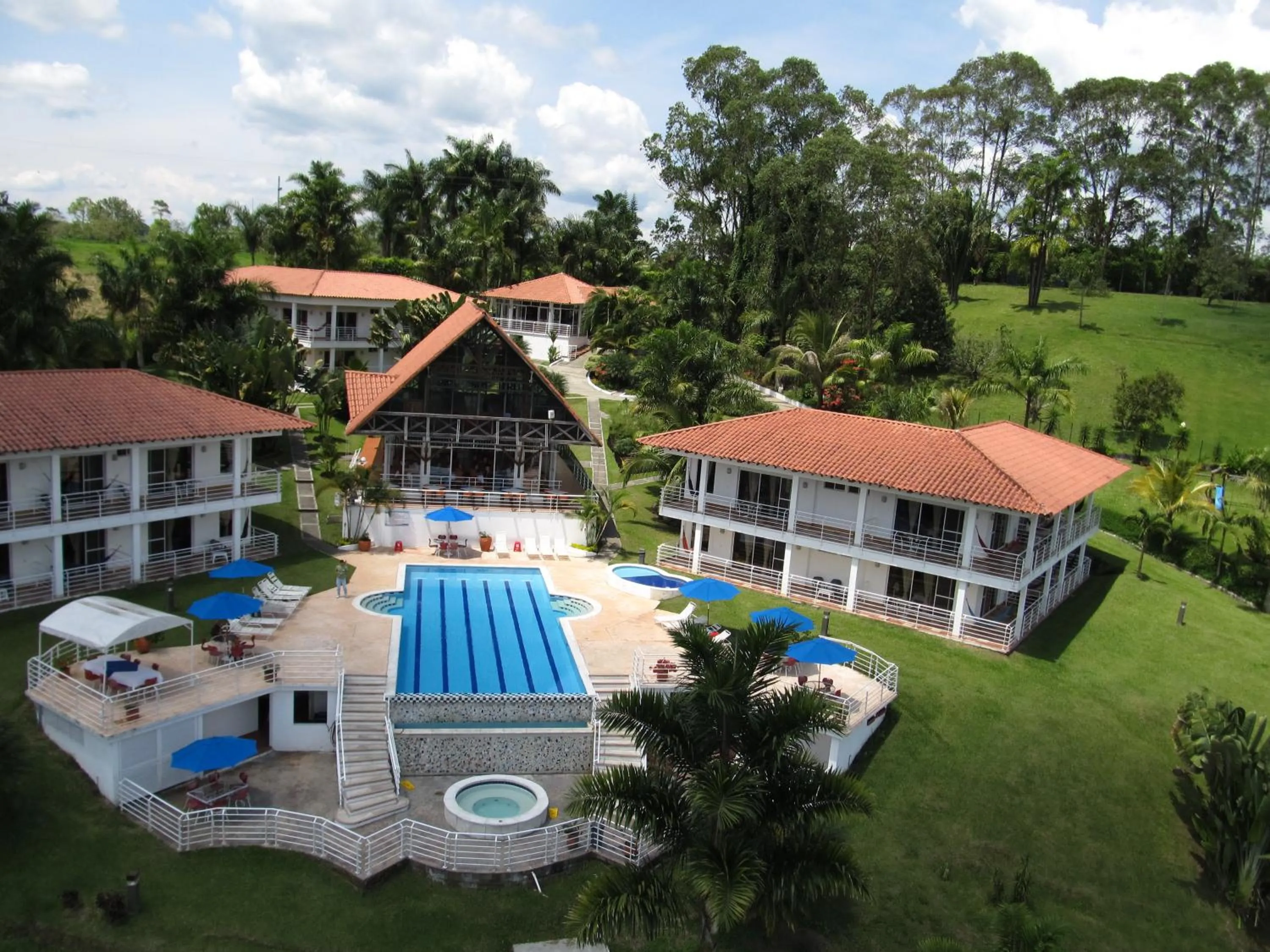 Bird's eye view in Hotel Mirador Las Palmas