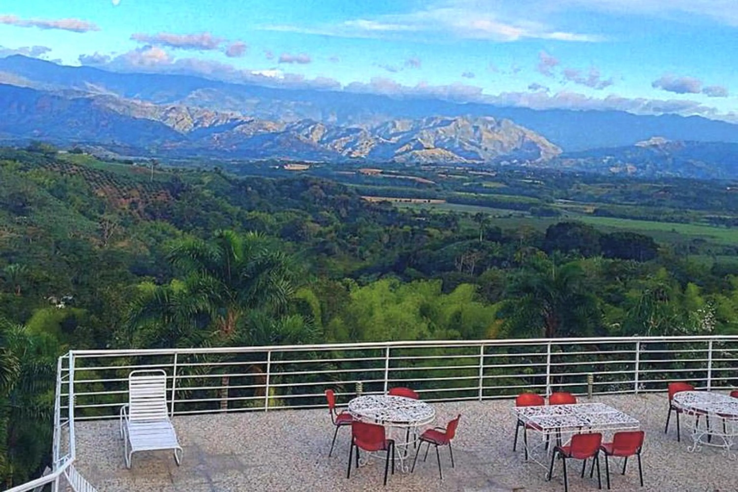 Garden view in Hotel Mirador Las Palmas