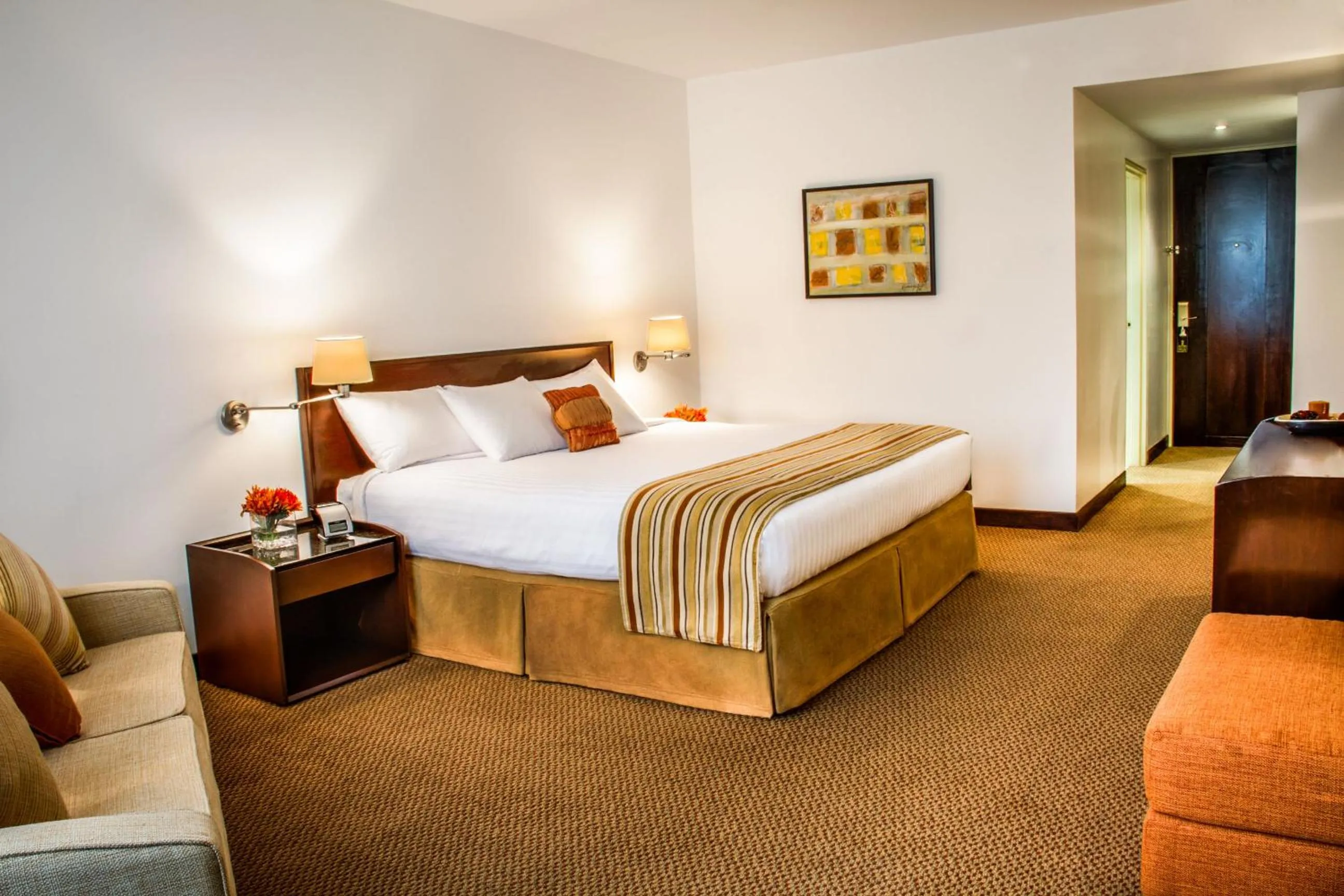 Bed in Lidotel San Cristóbal