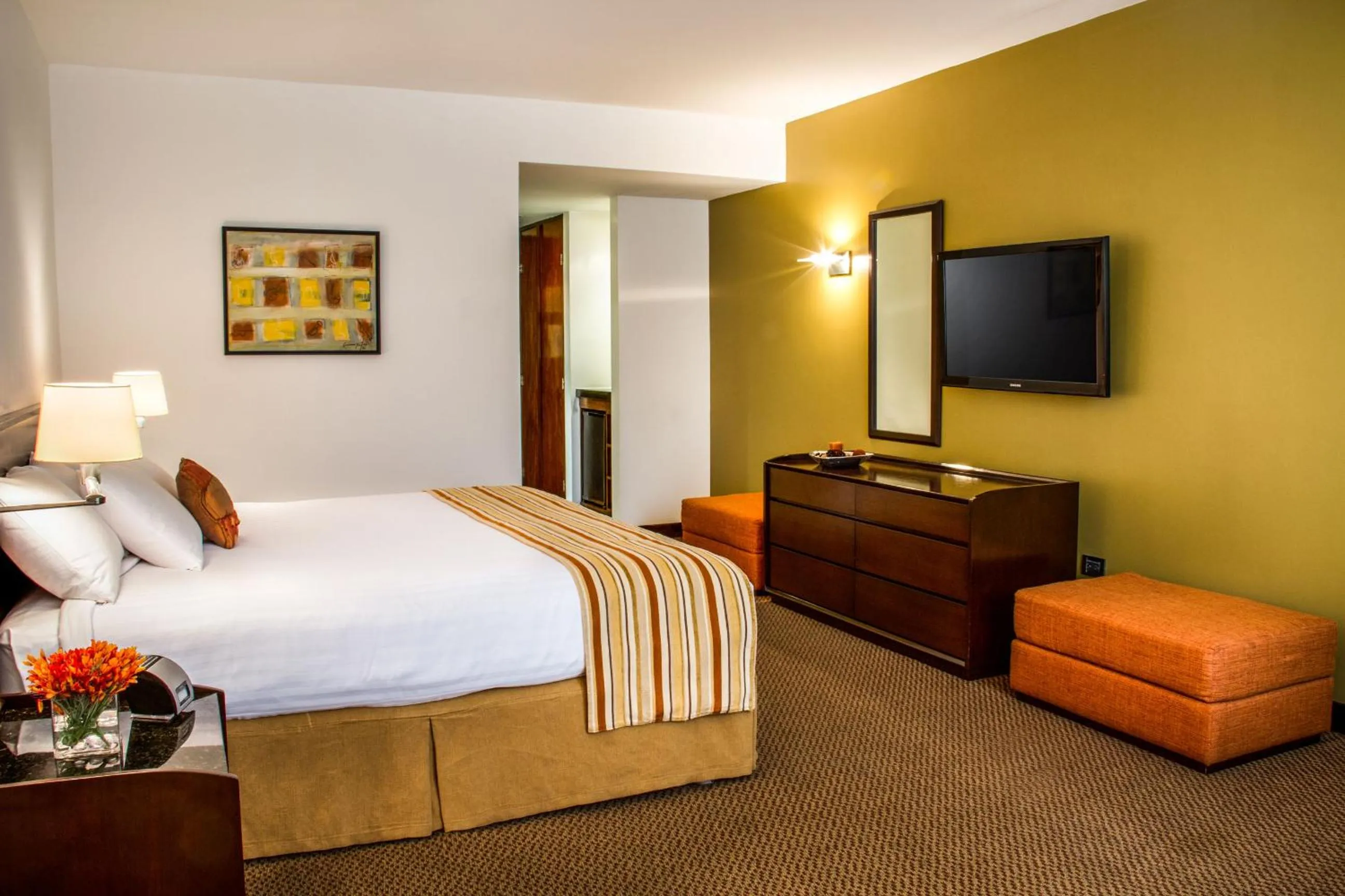 Bed in Lidotel San Cristóbal