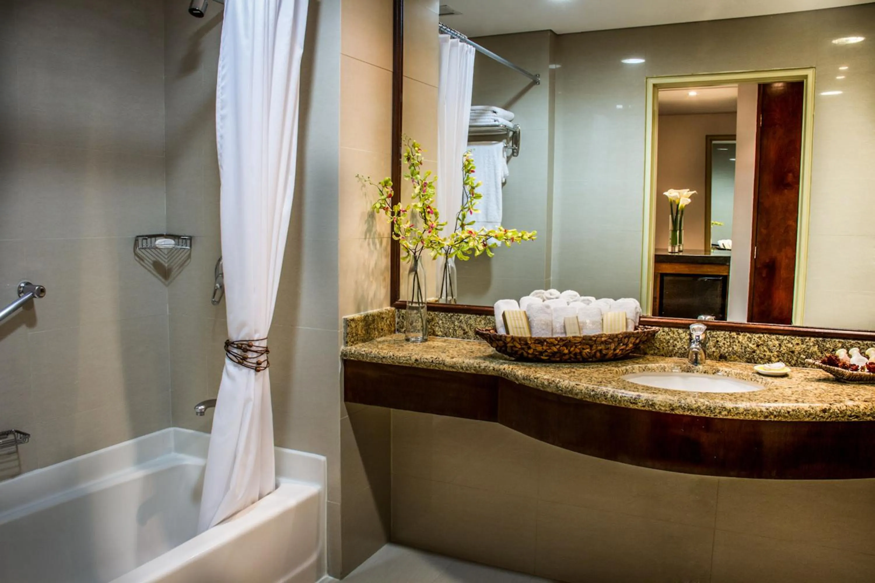 Bathroom in Lidotel San Cristóbal