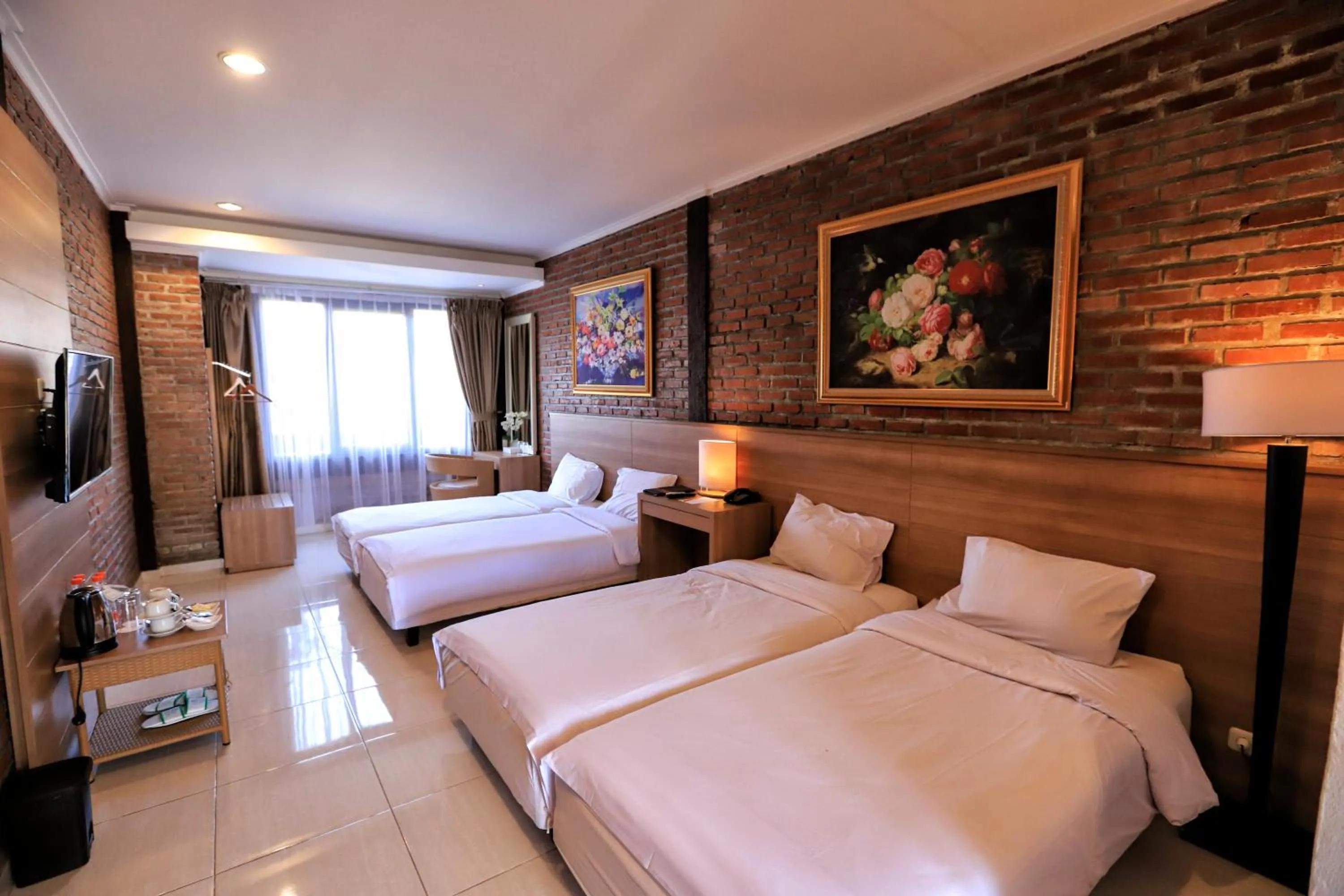 Bed in Ciwidey Valley Resort
