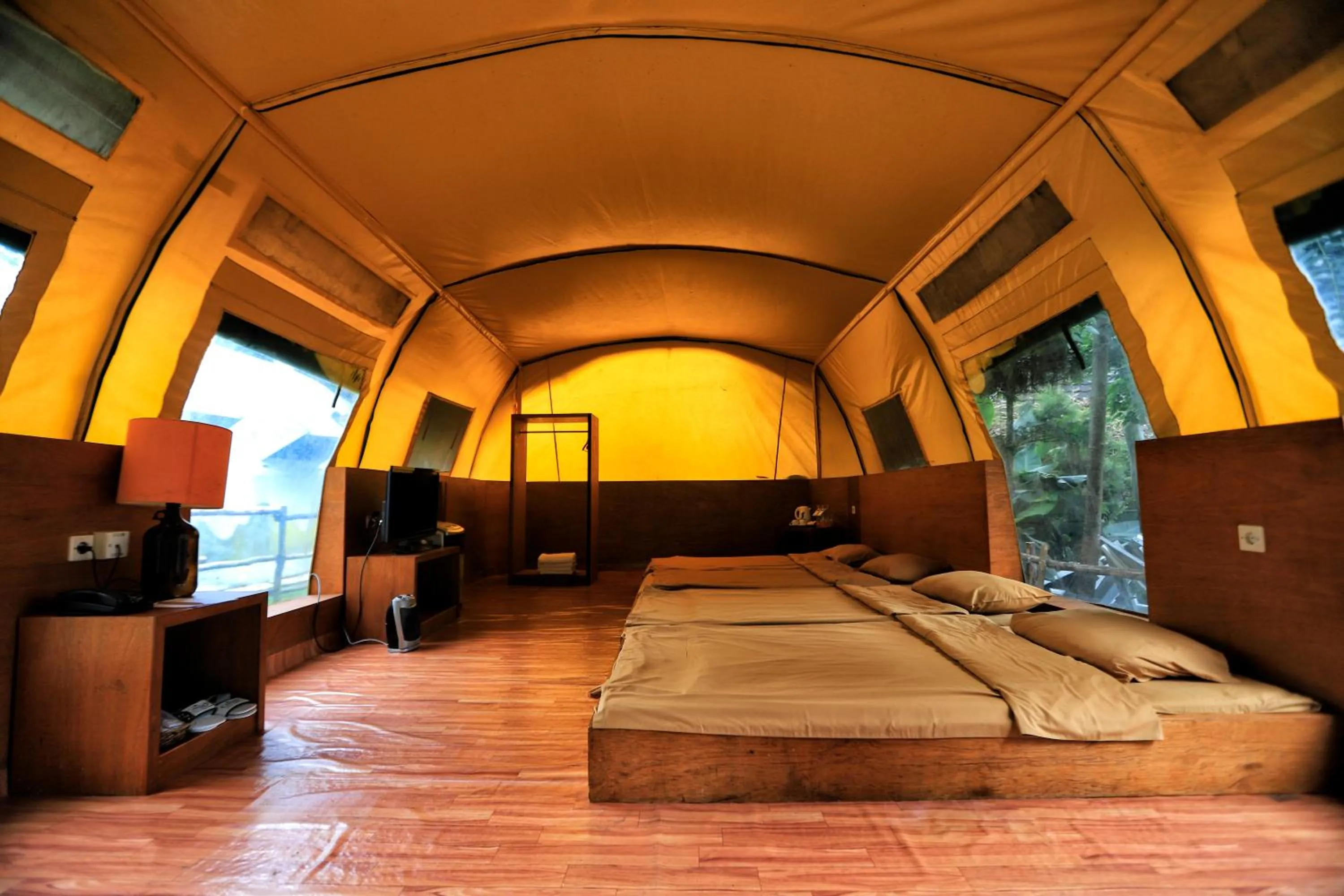 Bed in Ciwidey Valley Resort