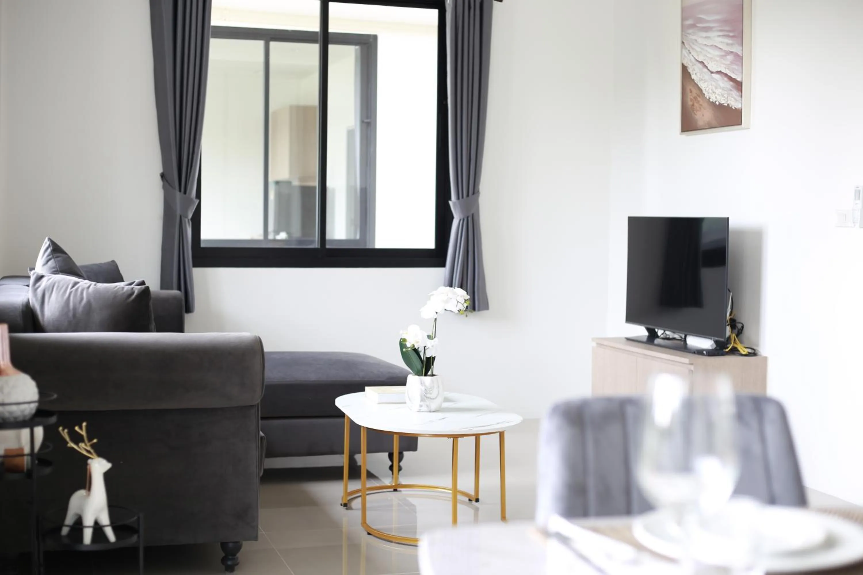 Living room in Shangrilah Bungalow