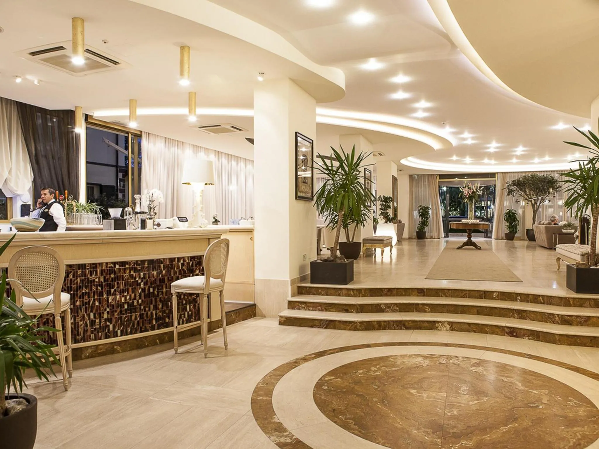 Lounge or bar in Hotel Nettuno