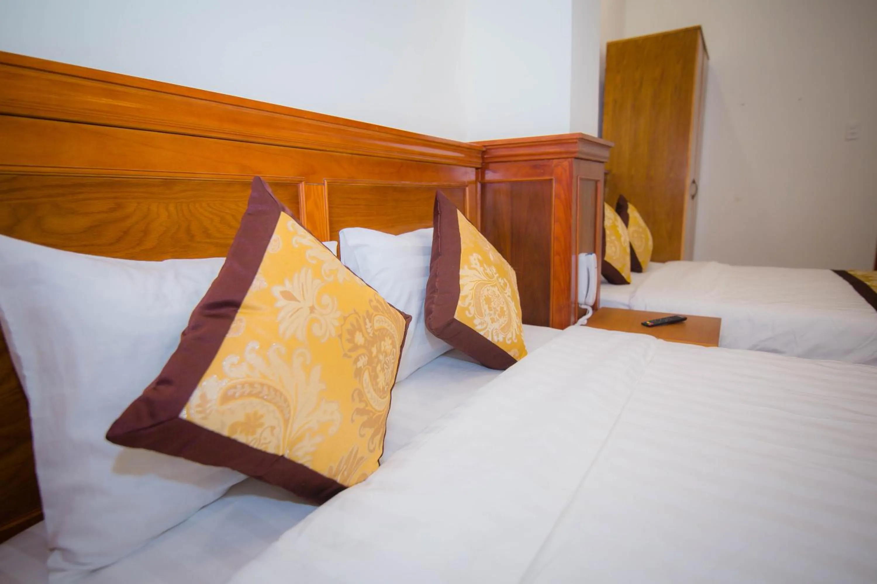 Bed in Hồng Tùng Hotel