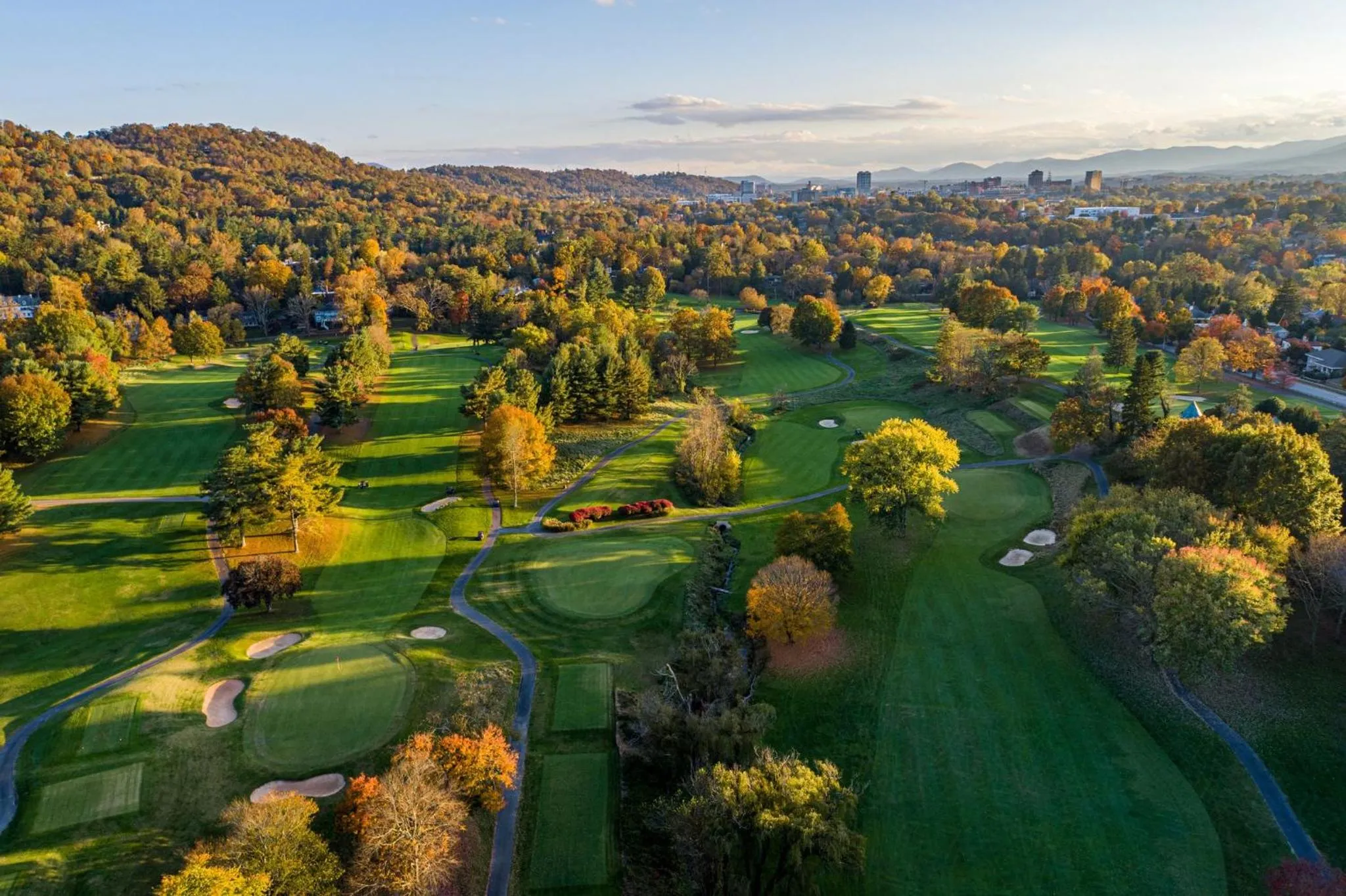 Golfcourse in The Omni Grove Park Inn & Spa - Asheville