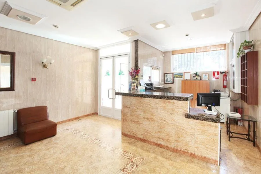 Lobby or reception in El Cisne Verde