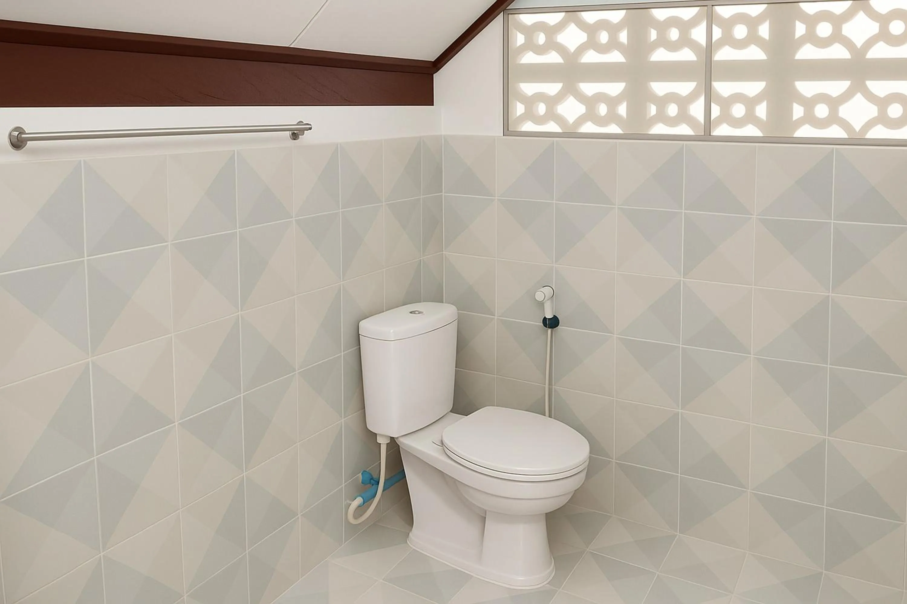 Shower in Palm Point Village