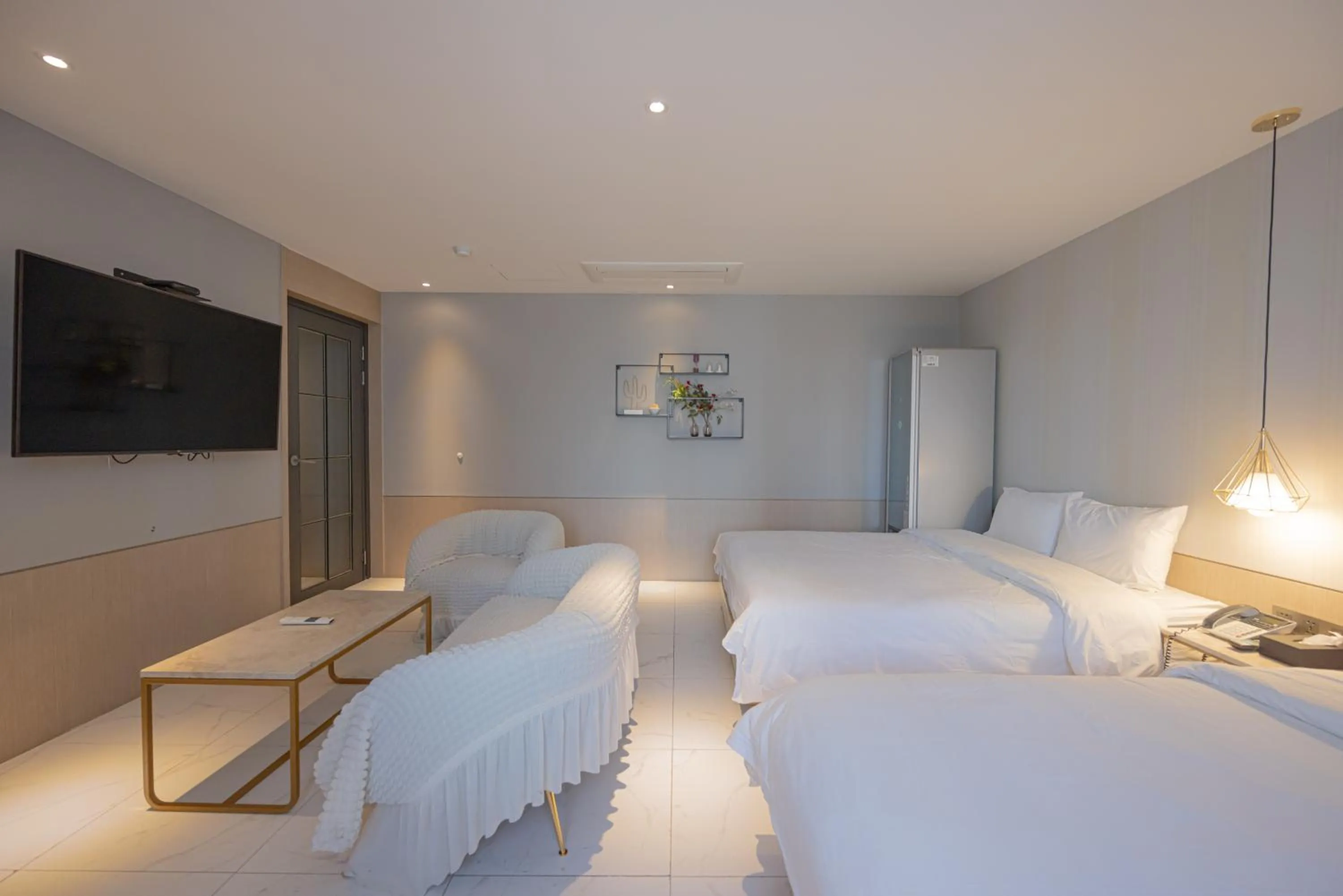 Bed in Hound Hotel Seomyeon-Beomcheon