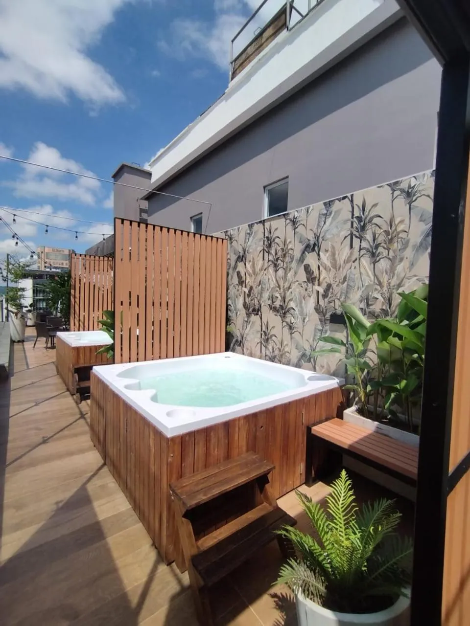 Hot Tub in Hotel Soratama