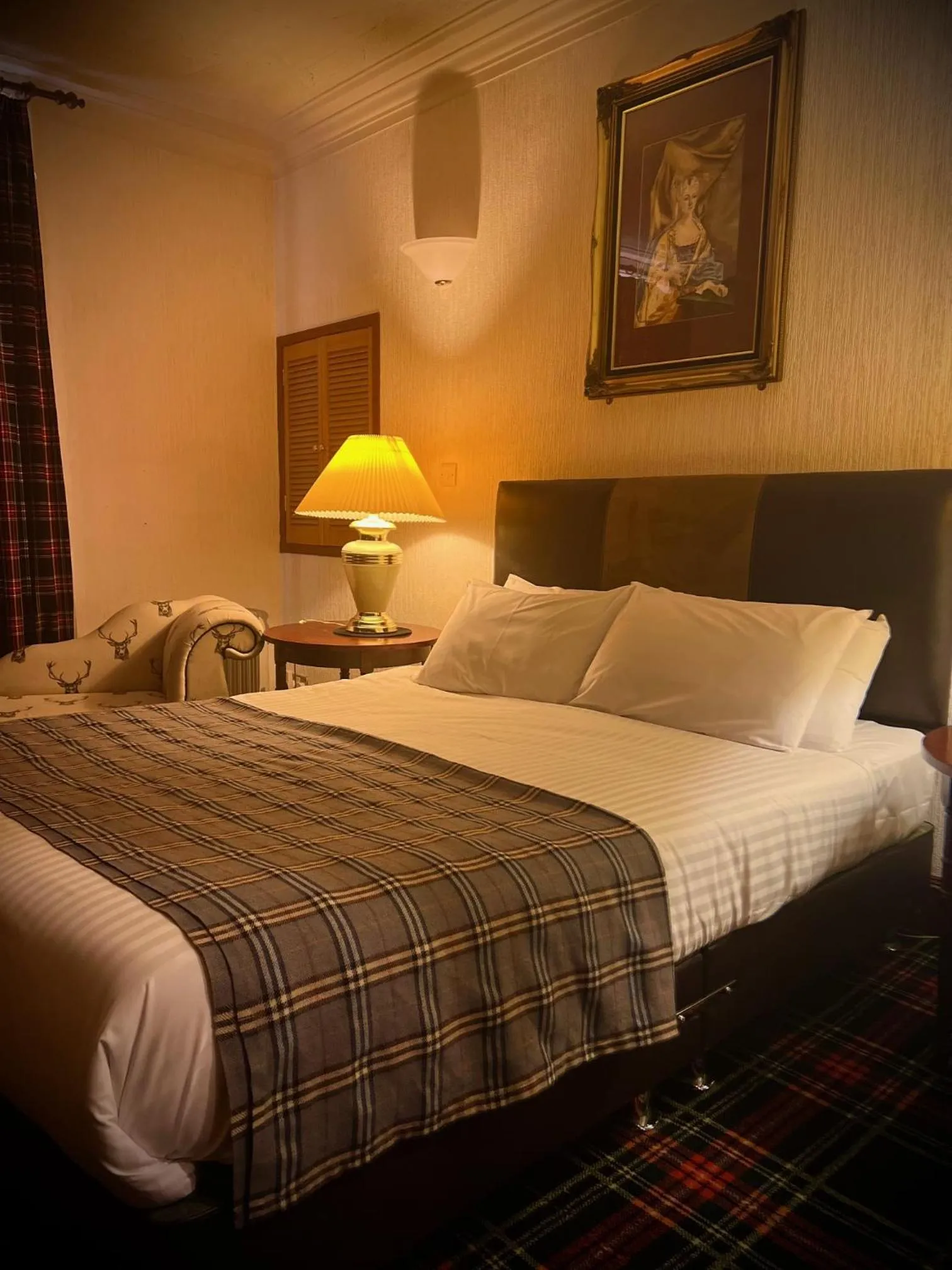 Bed in Loch Ness Lodge Hotel