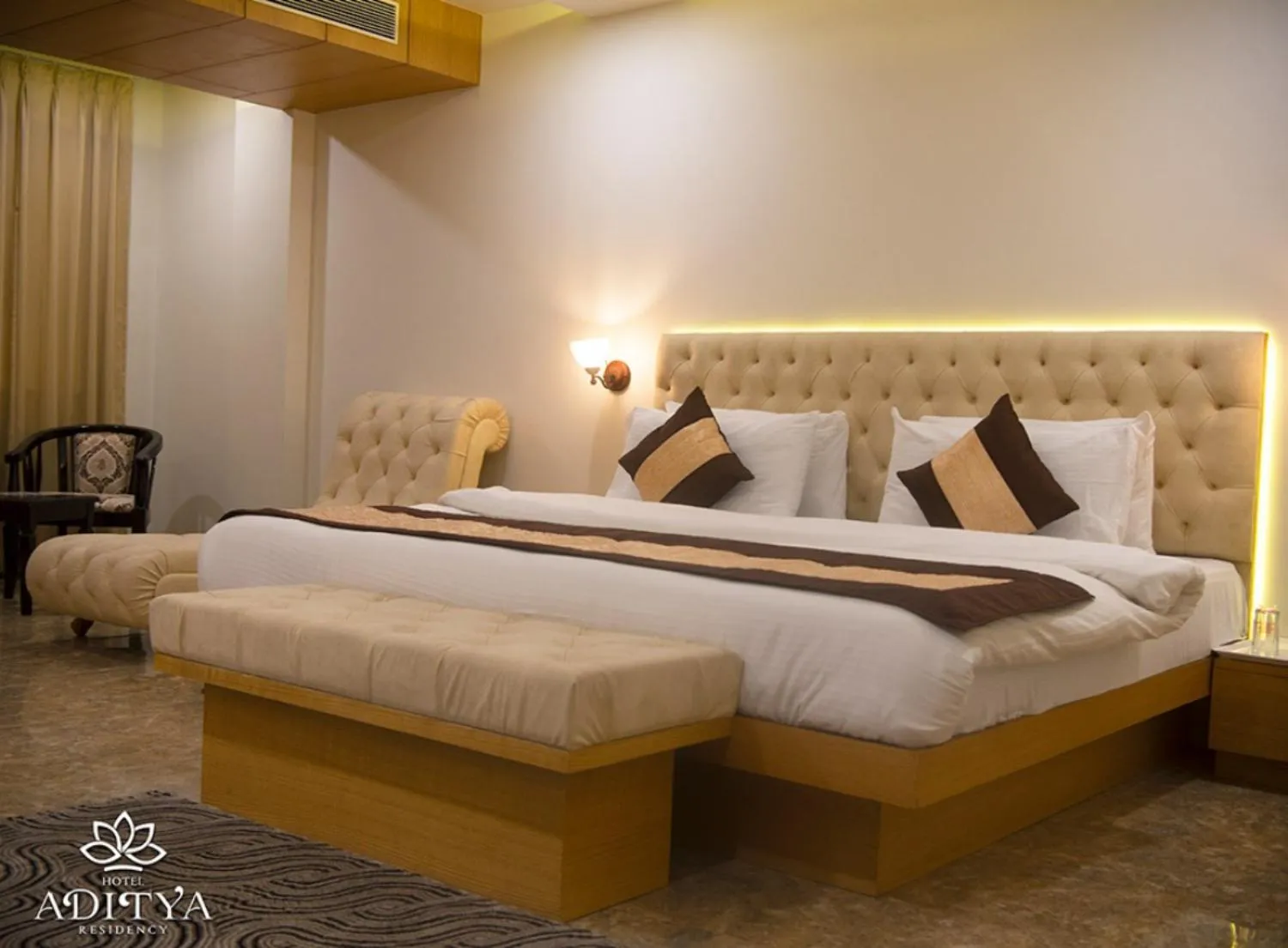 Bedroom, Bed in Hotel Aditya Residency