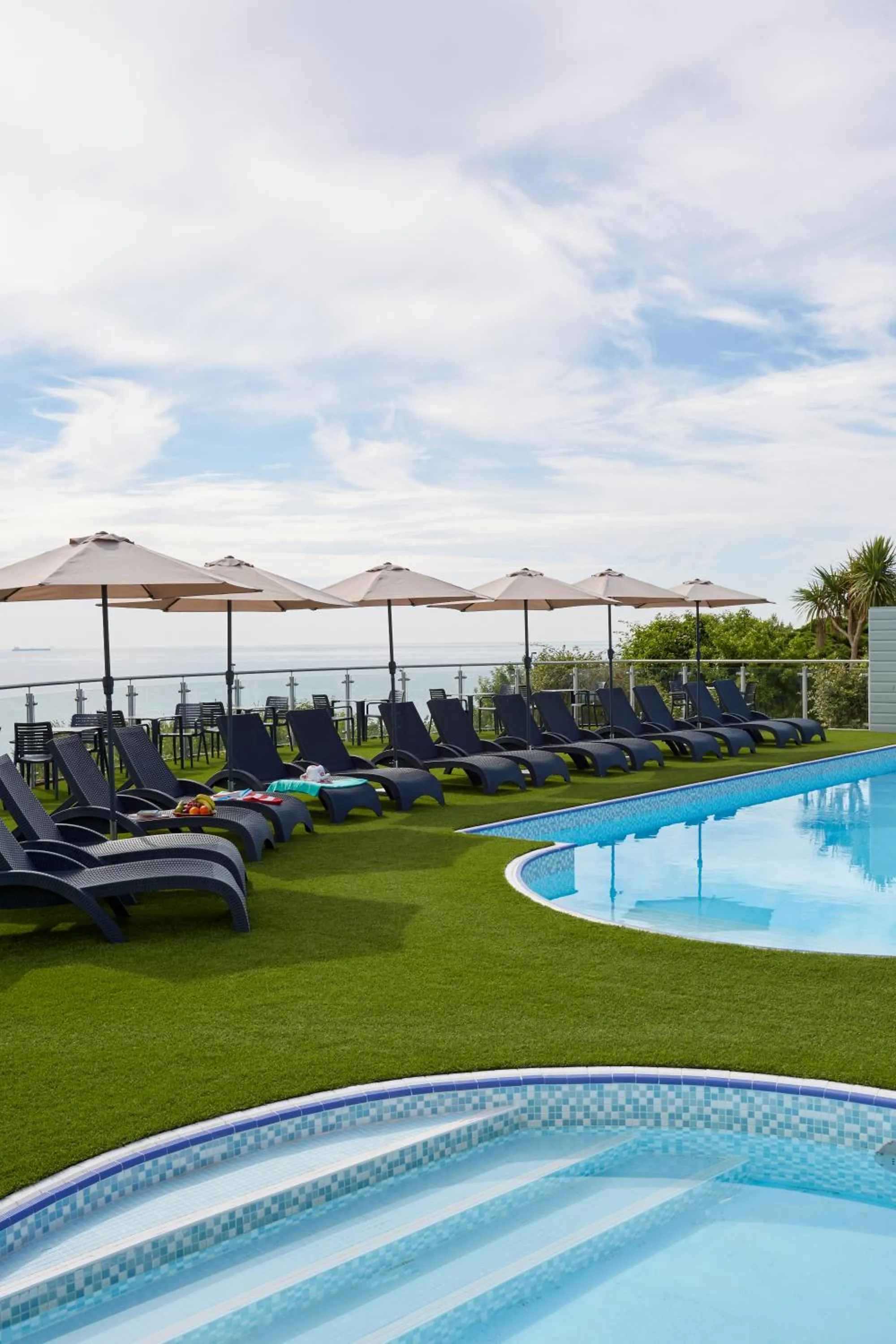 Garden in Luccombe Hall Hotel