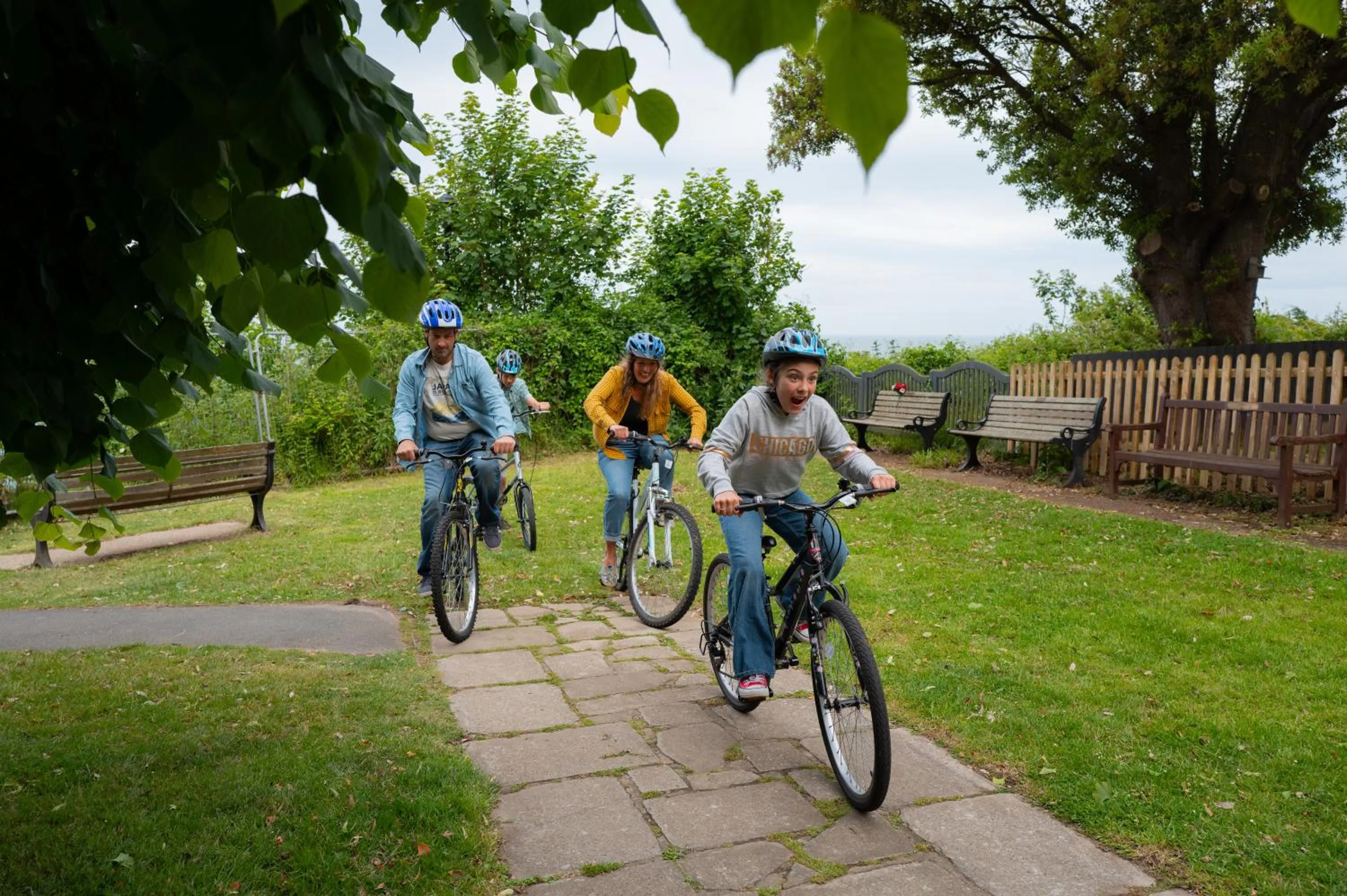 Cycling in Luccombe Hall Hotel