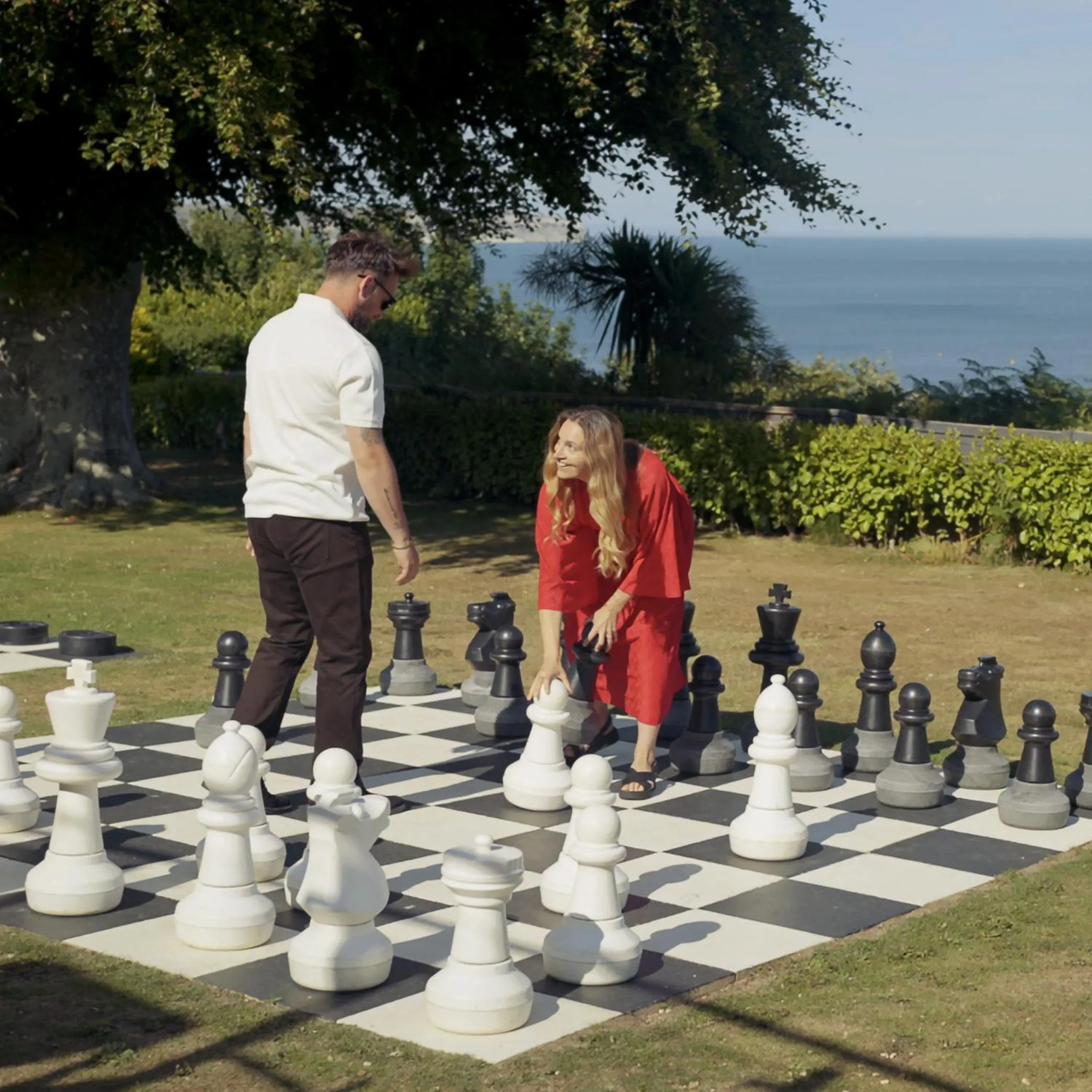 Children play ground in Luccombe Hall Hotel