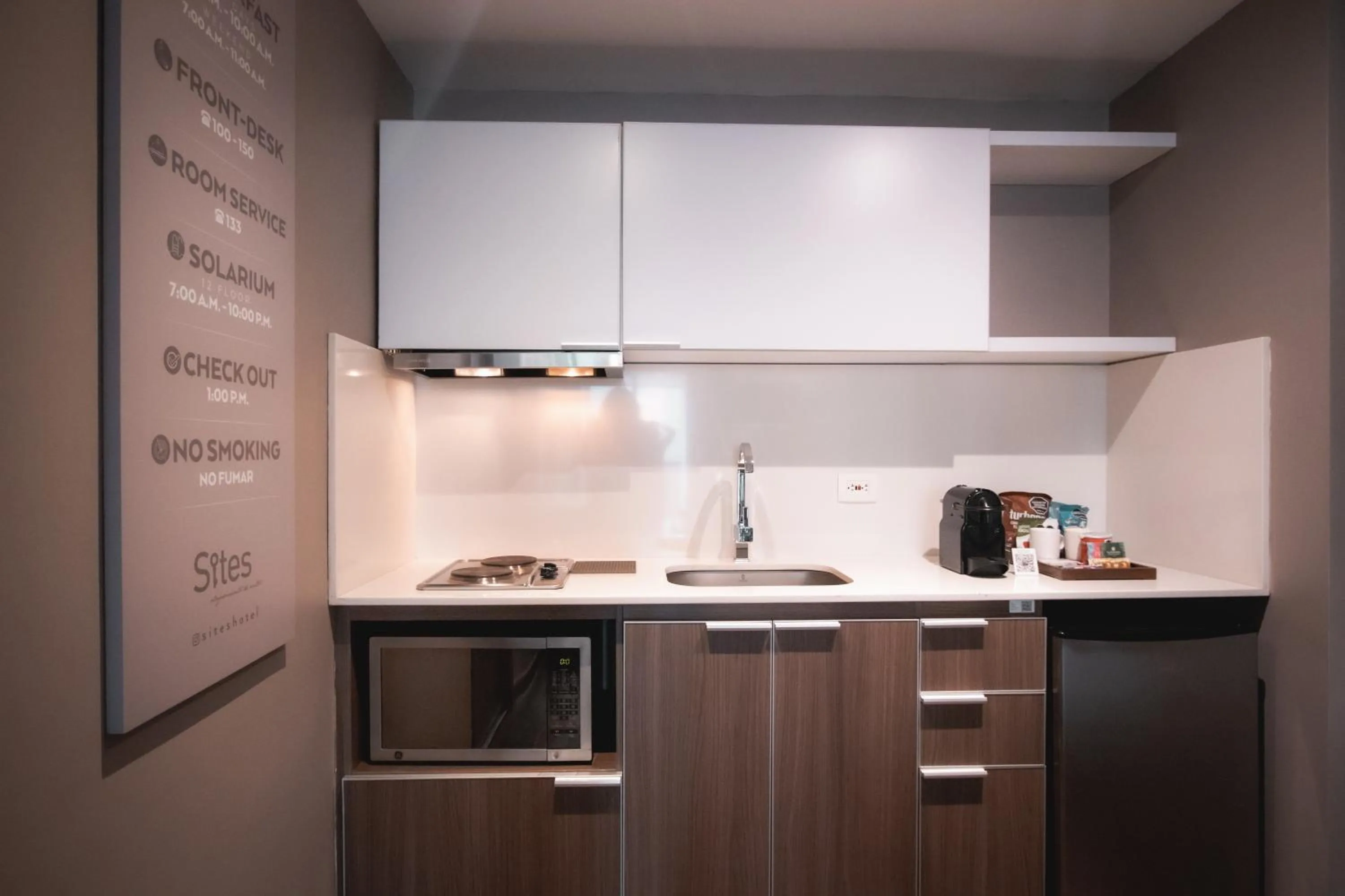 kitchen in Sites Hotel