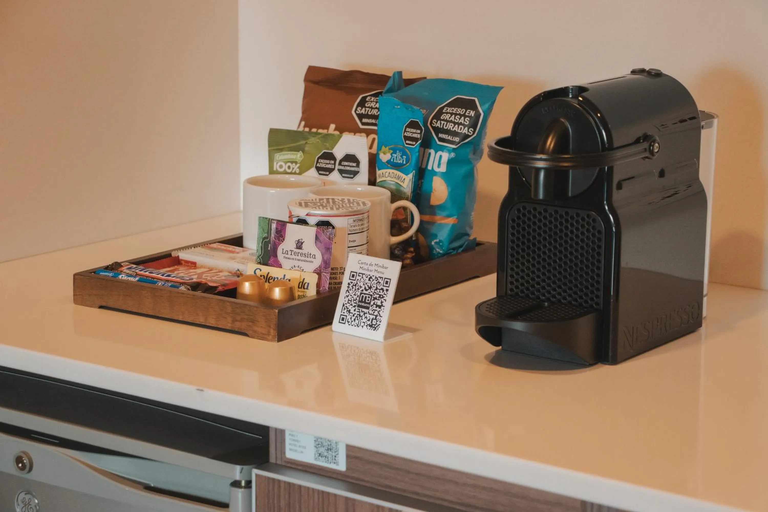 minibar in Sites Hotel