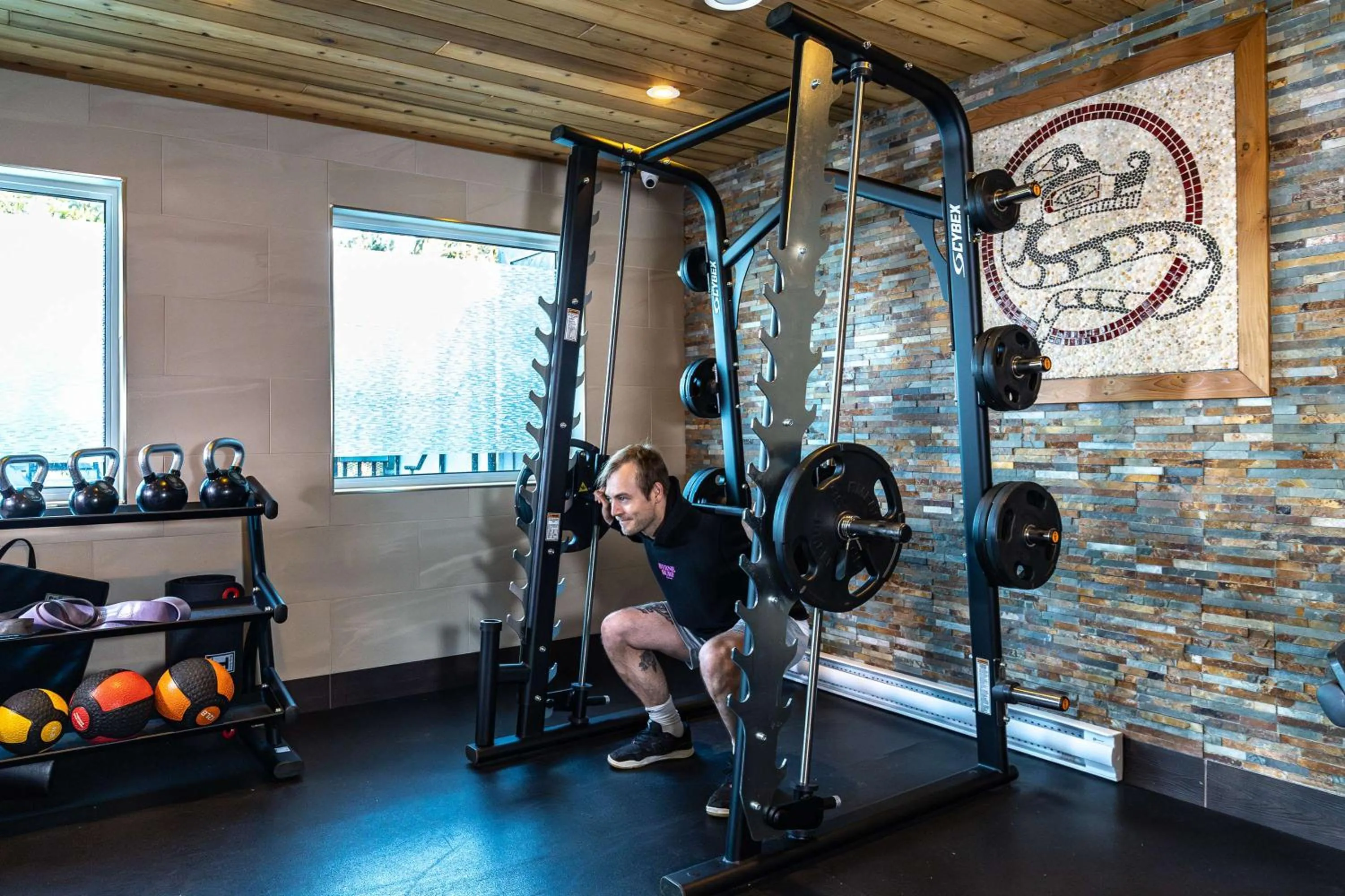 Fitness centre/facilities in Best Western Plus Tin Wis Resort