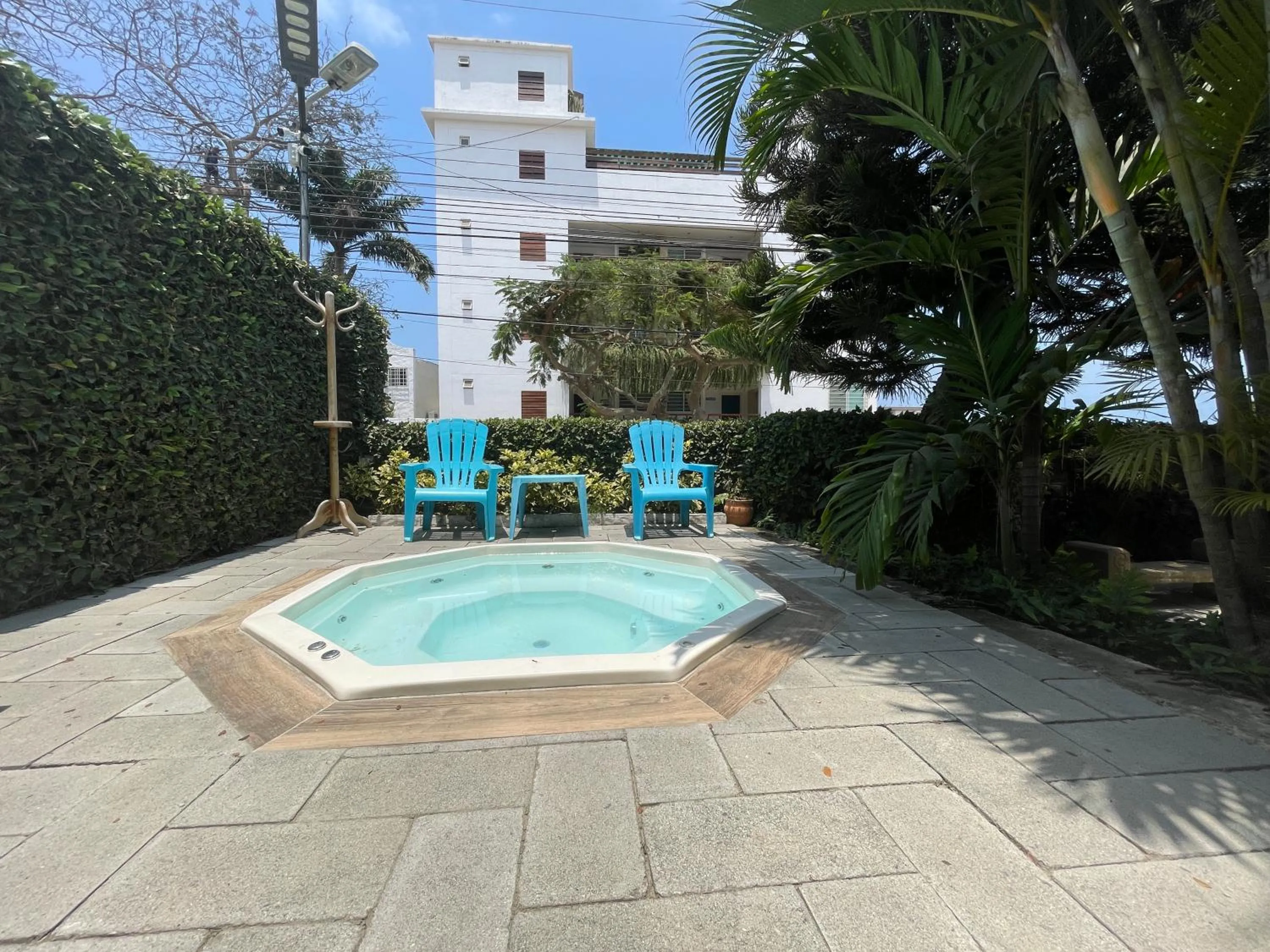Hot Tub in Hosteria Punta Blanca