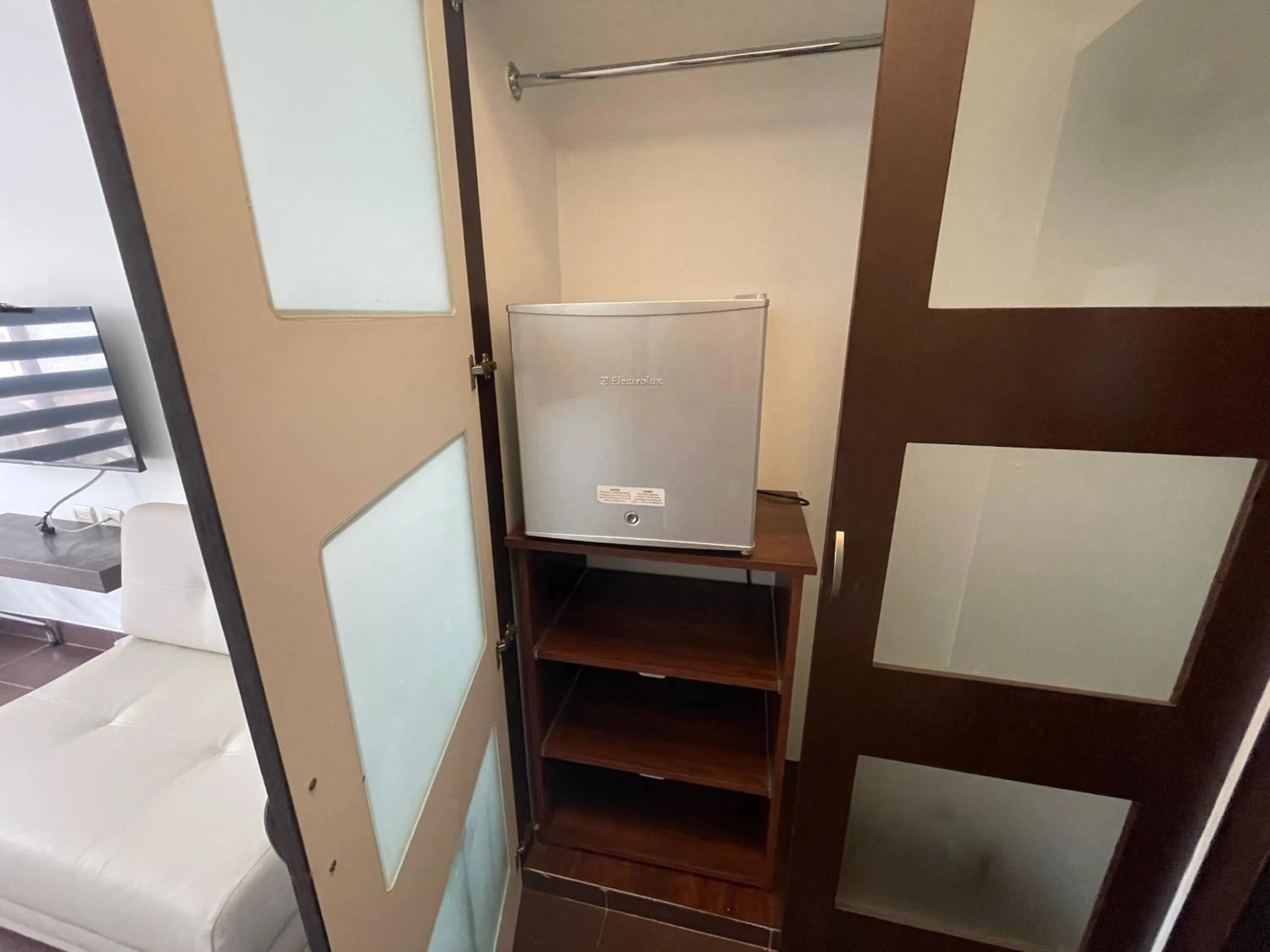 Bed in Hosteria Punta Blanca