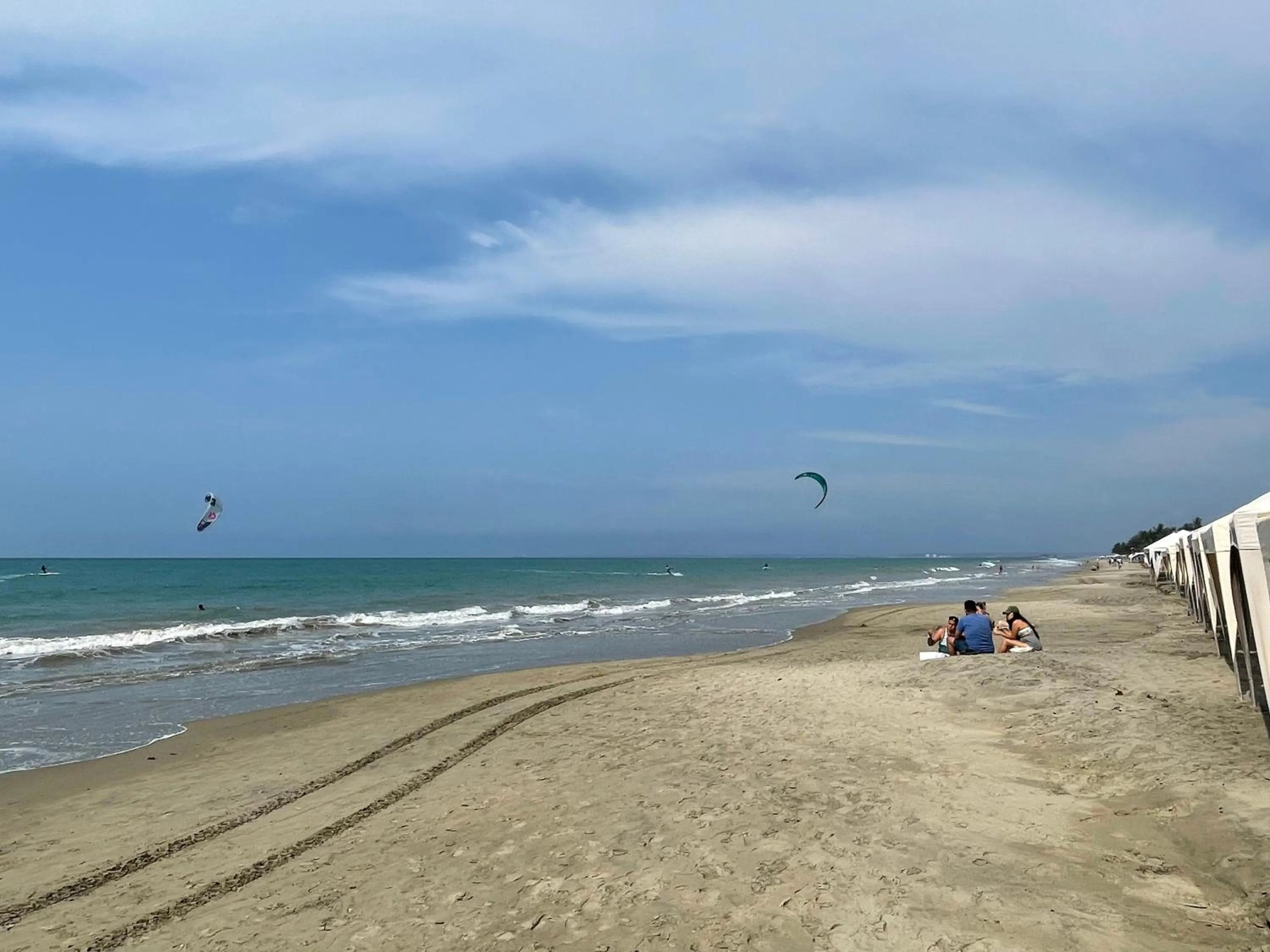 People in Hosteria Punta Blanca