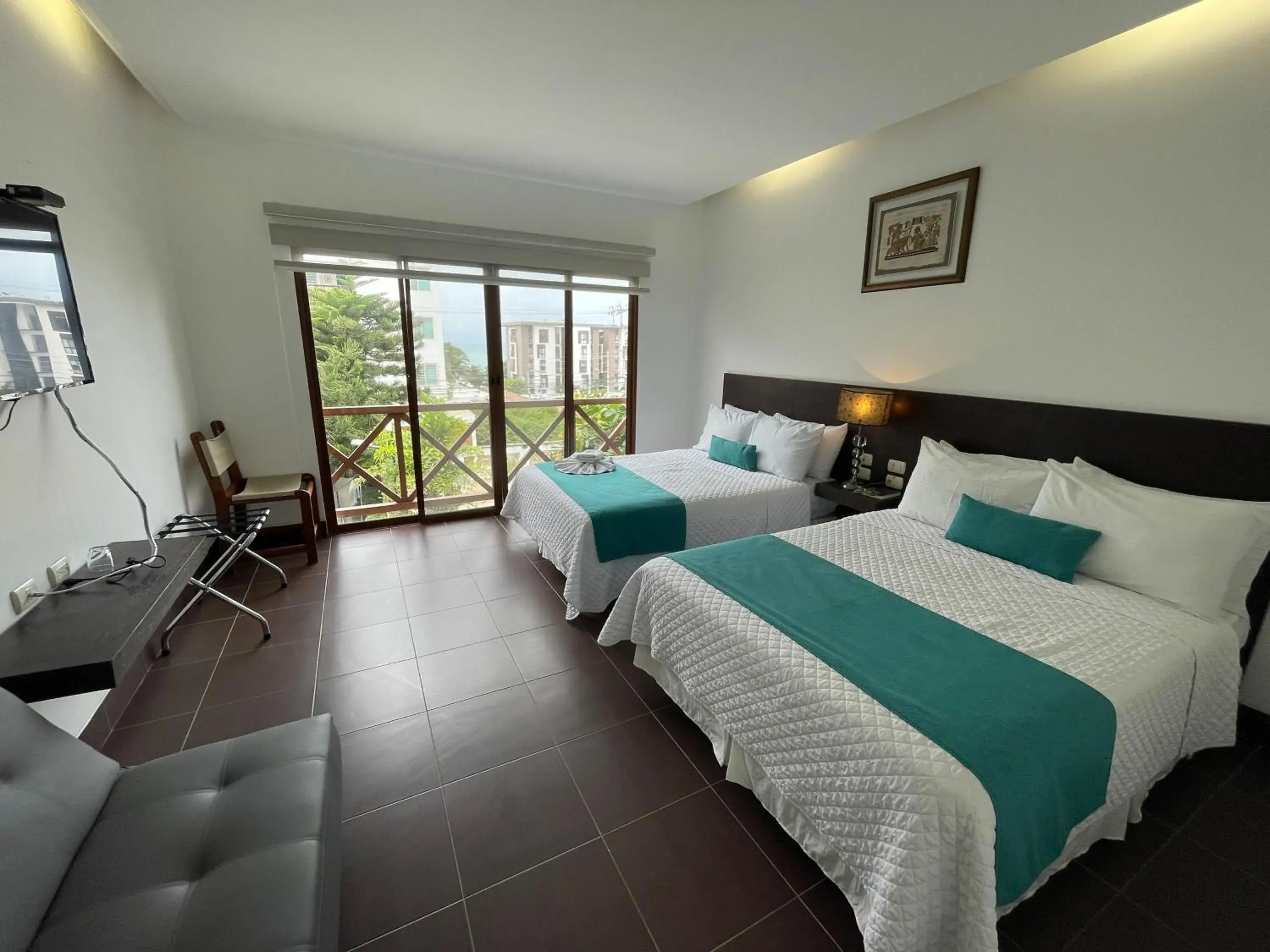 Superior Twin Room in Hosteria Punta Blanca Superior Twin Room in Hosteria Punta Blanca