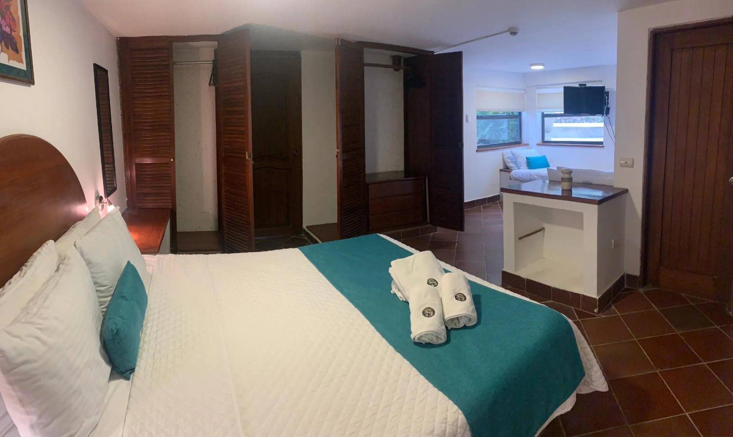 Bedroom, Bed in Hosteria Punta Blanca